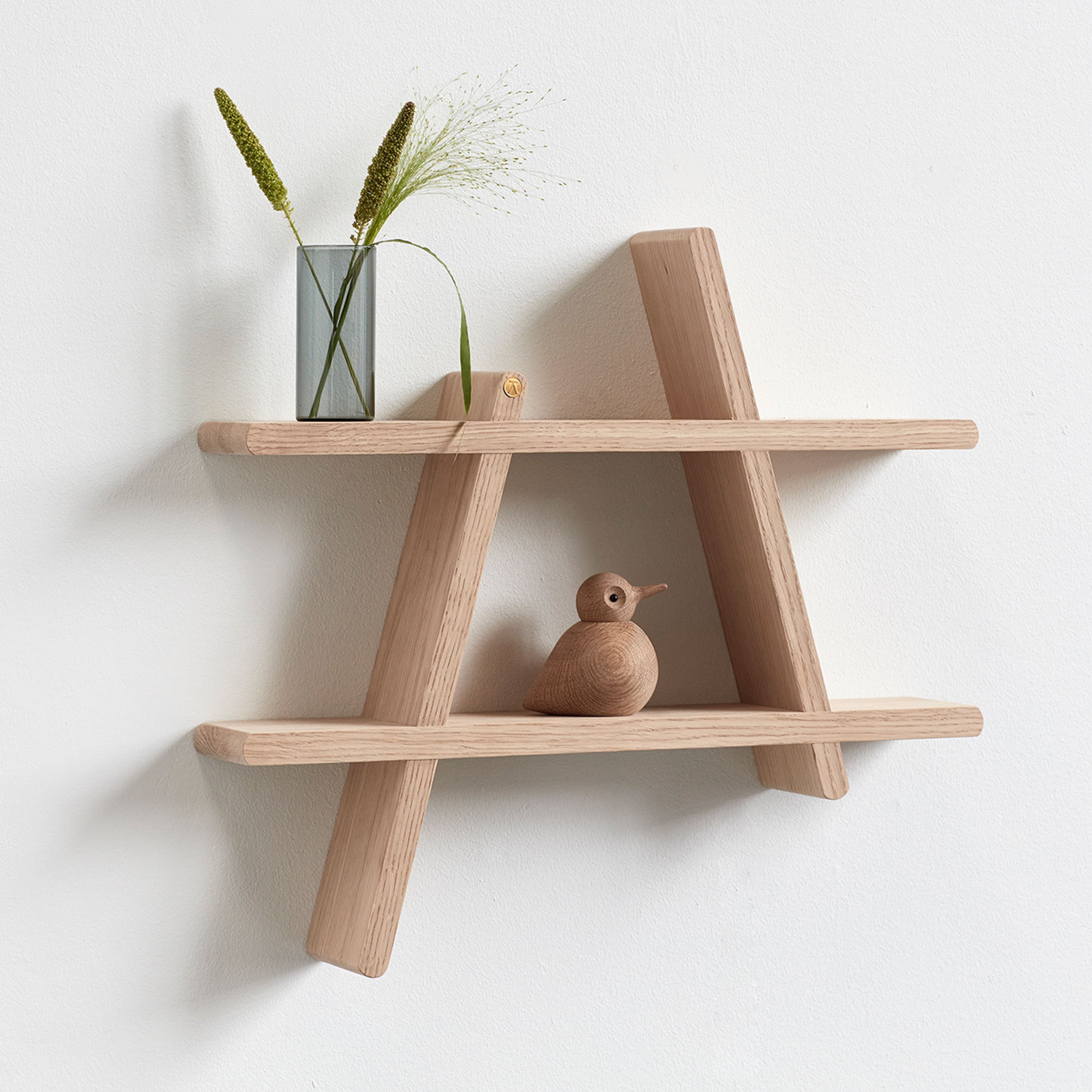 A-Shelf Wandregal Eiche Medium
