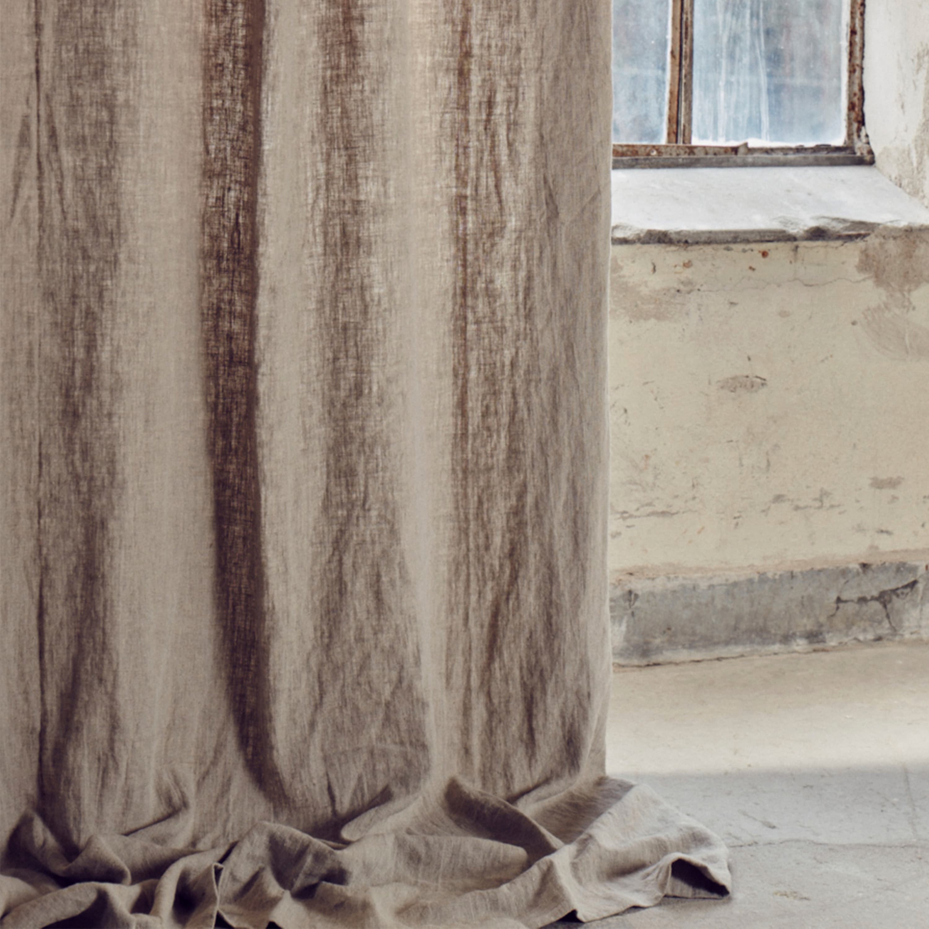 Lovely Vorhanglänge Leinen Natur Beige 140x280cm