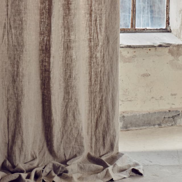 Lovely Vorhanglänge Leinen Natur Beige 140x280cm