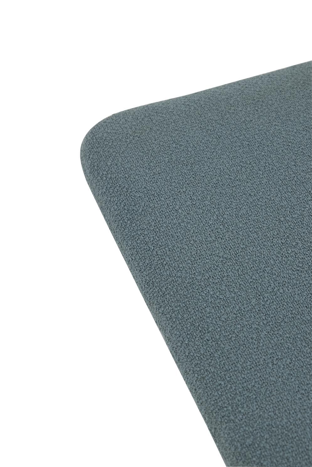 Curva Sitzeinlage Dusty Blue Bouclé 33x27