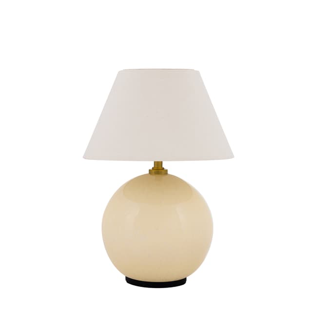 Iris Portable Table Lamp Cream 16cm