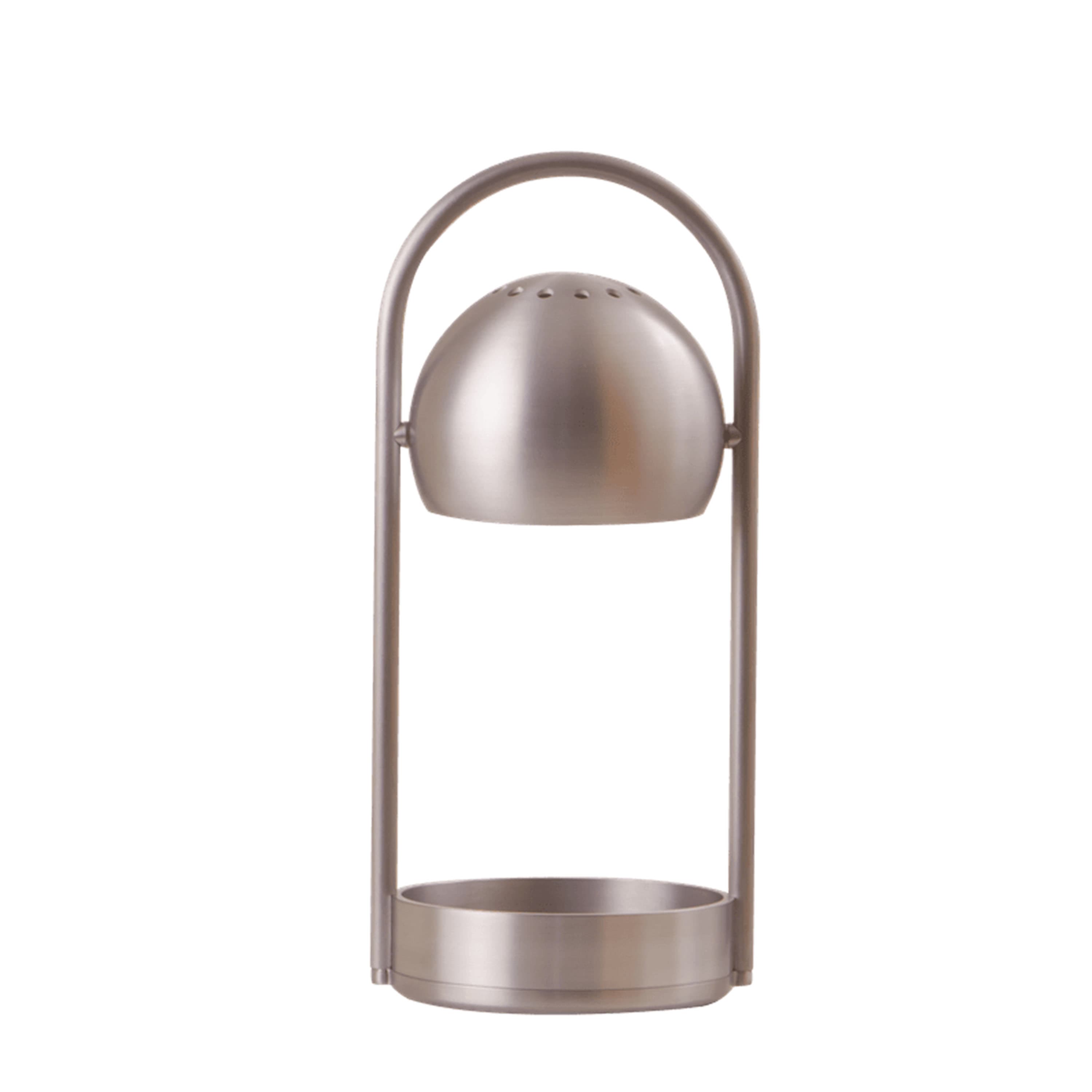 Ball Portabel Bordslampa Brushed Aluminium 32cm