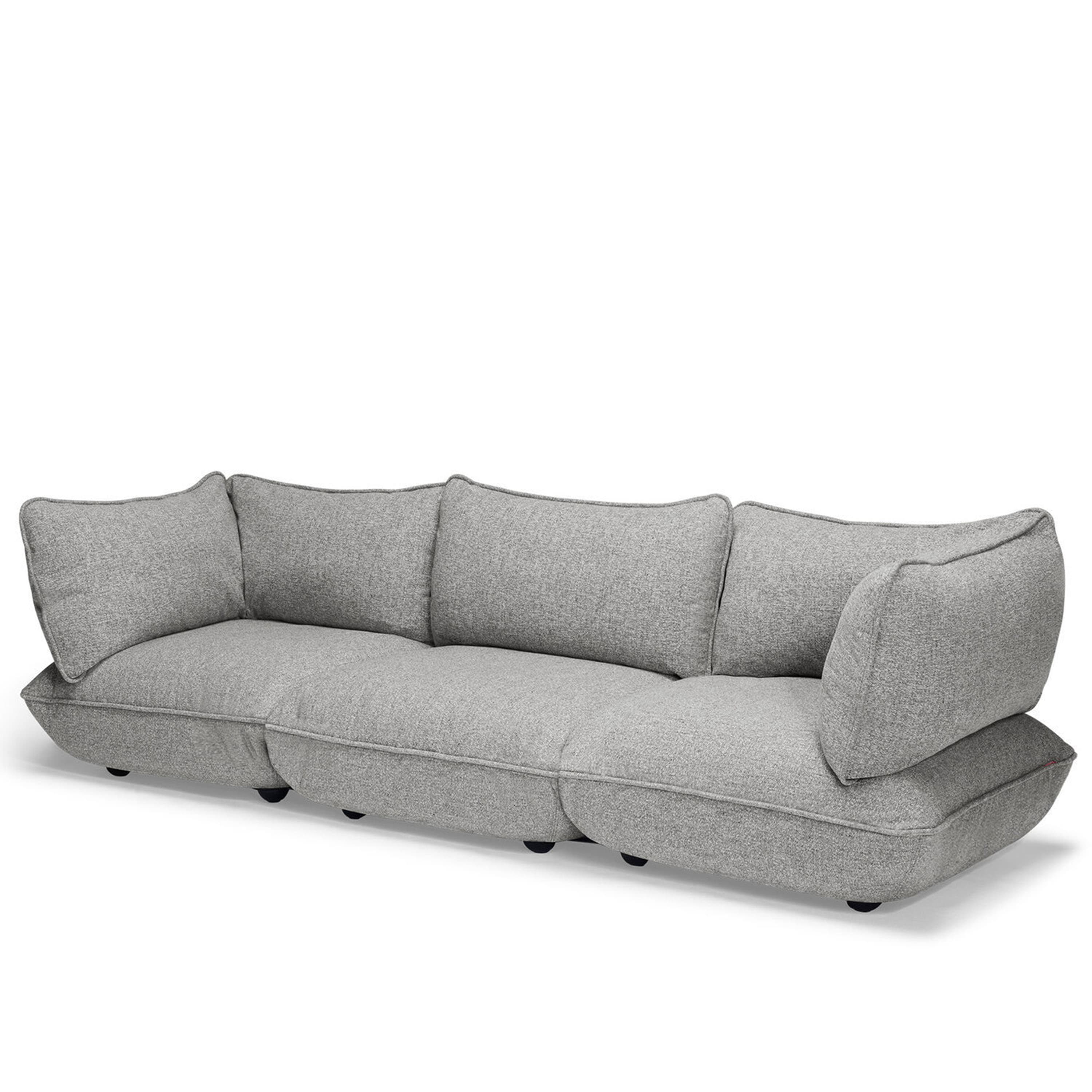 Sumo Mingle 3-Sitzer Sofa Grid Stone