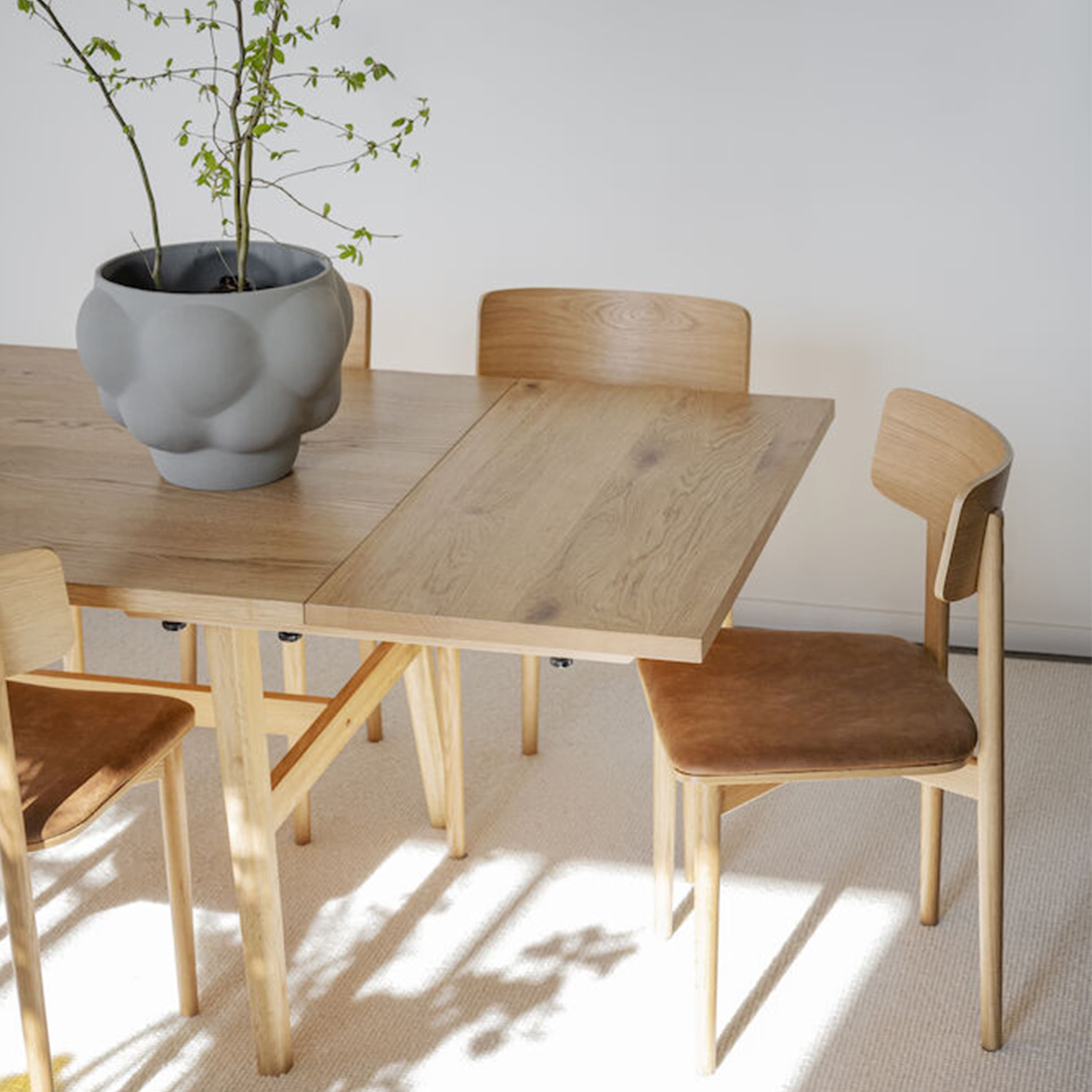 Plainfield End extension leaf Oak 50cm