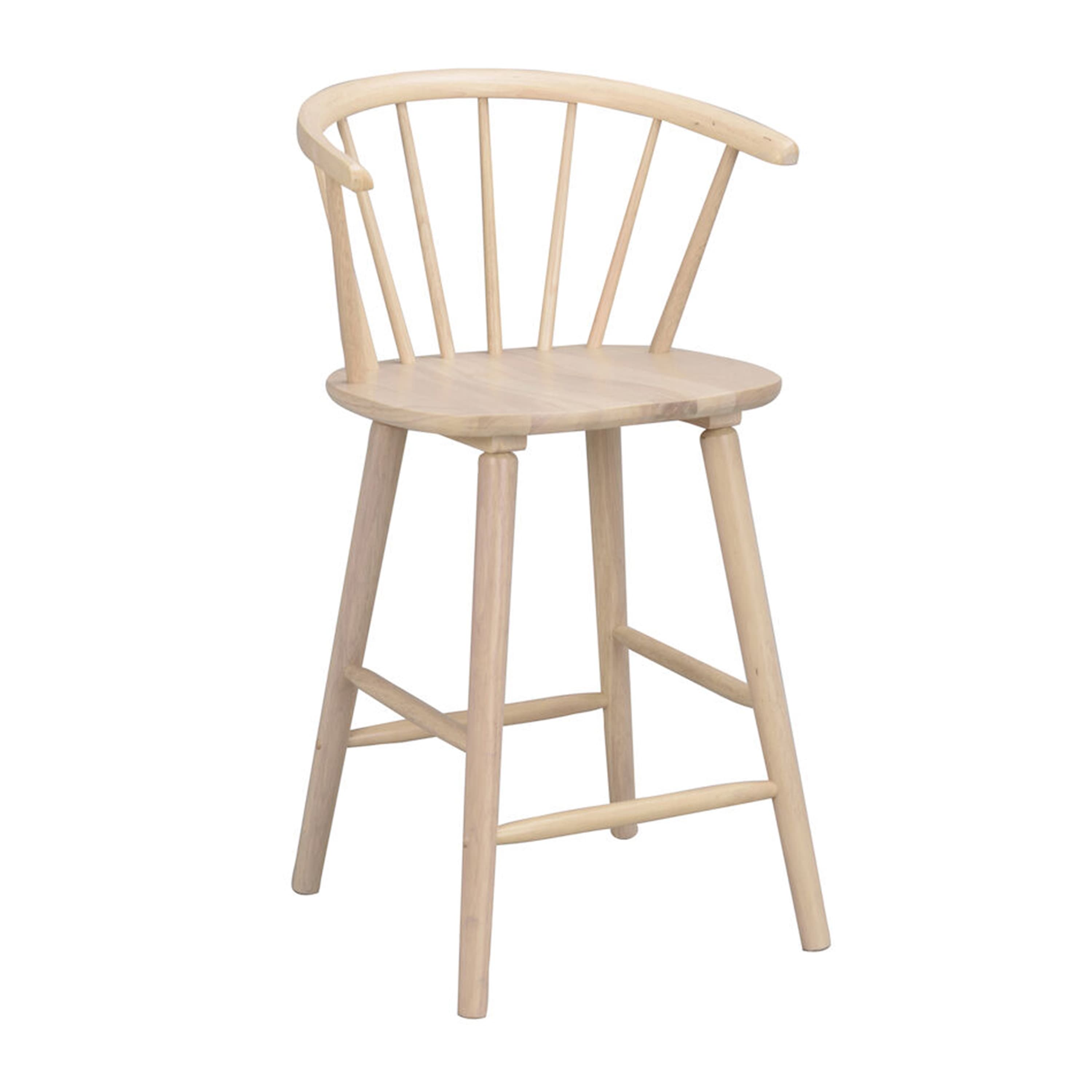 Carmen Bar Stool White Pigmented