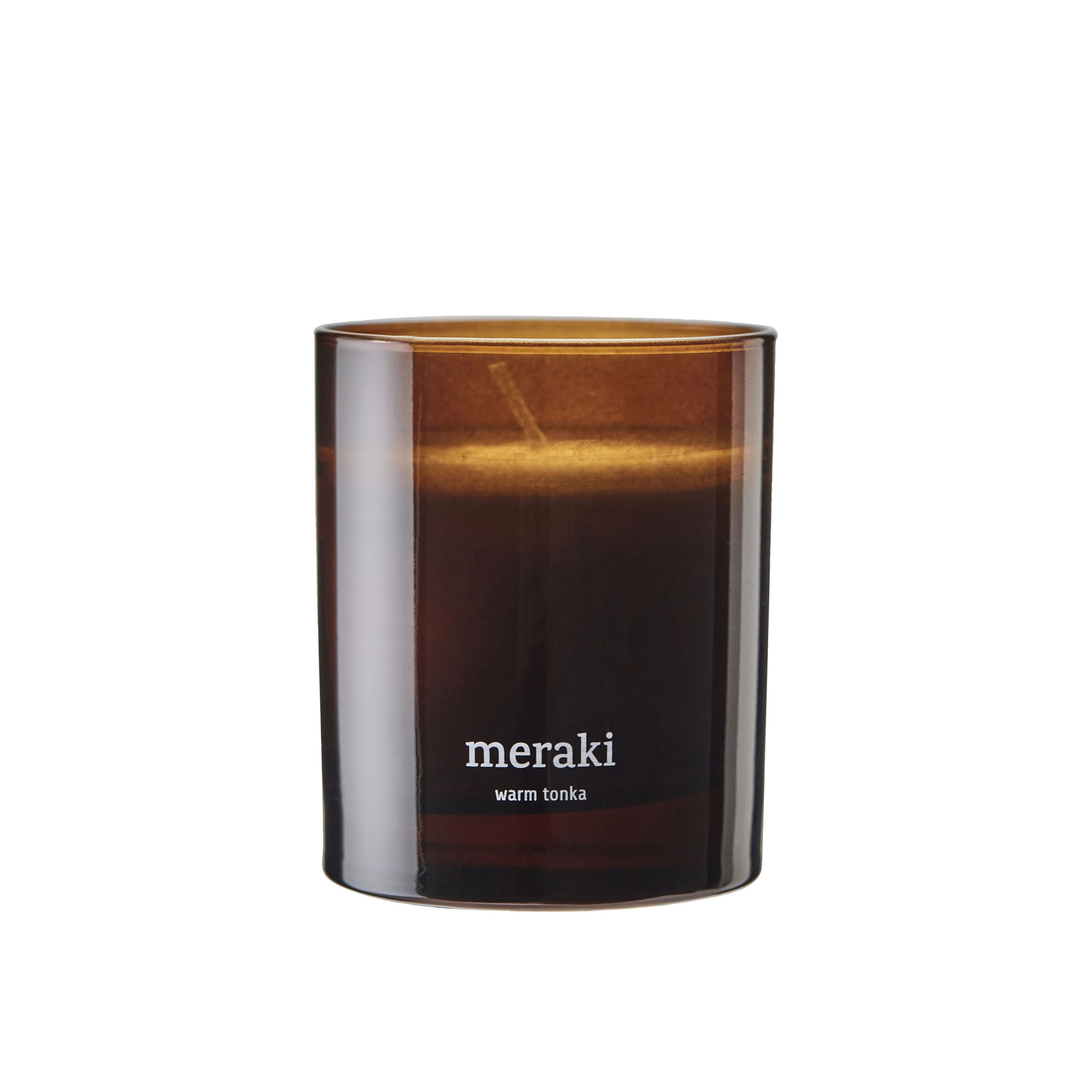 Warm Tonka Scented Candle 200g