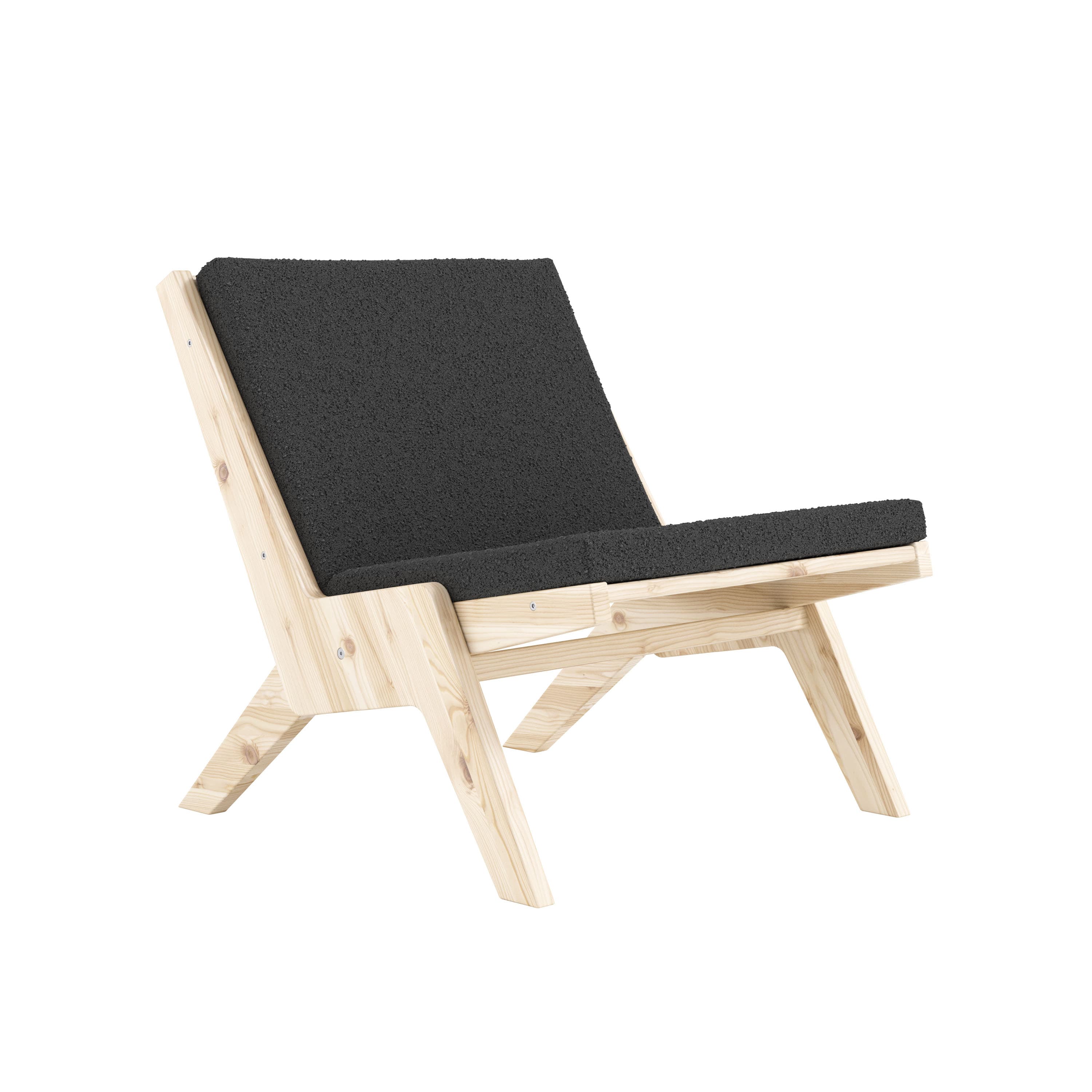 Sway Sessel Natur/Midnight Grey