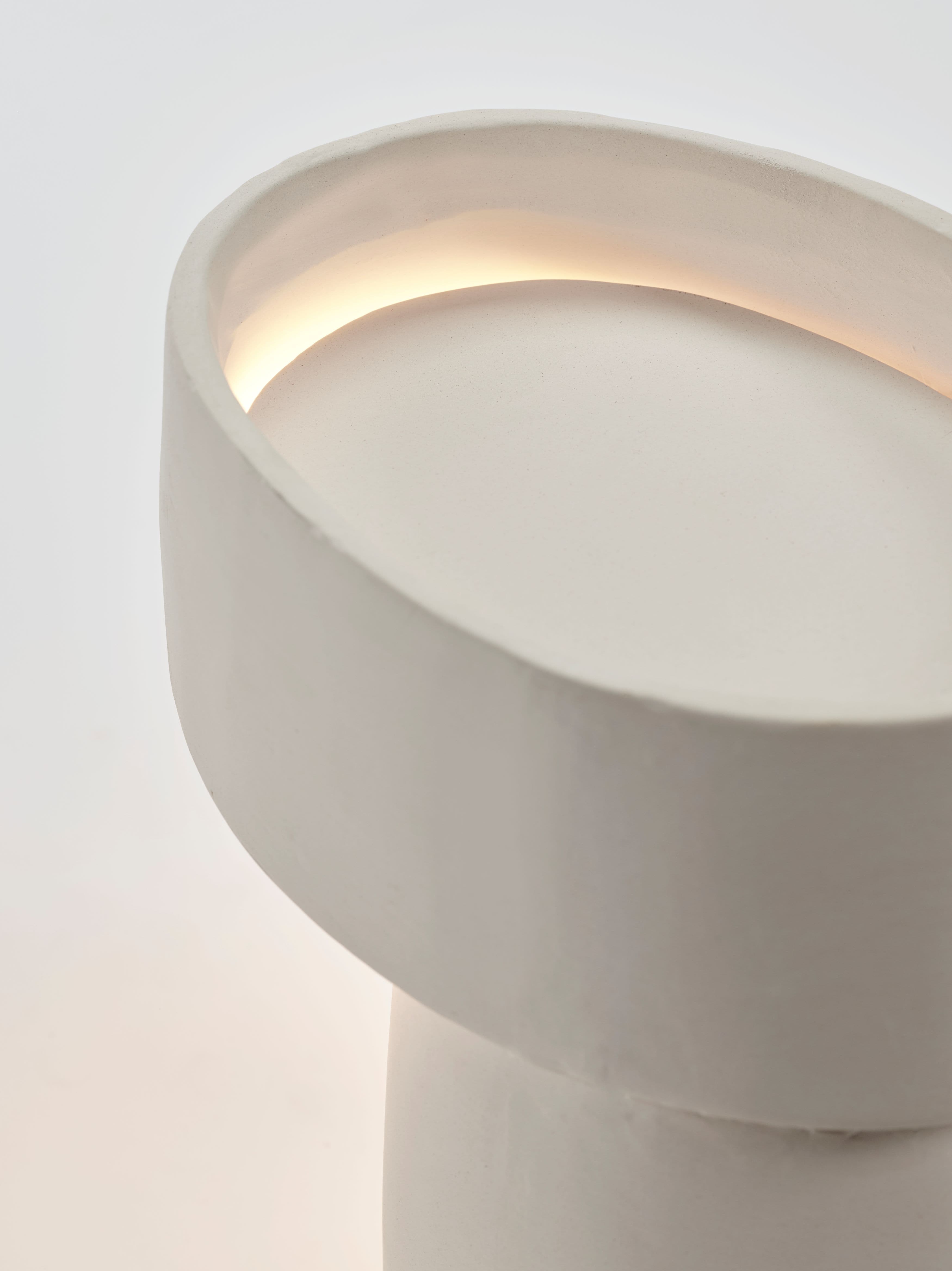 Romé Tischlampe Weiß