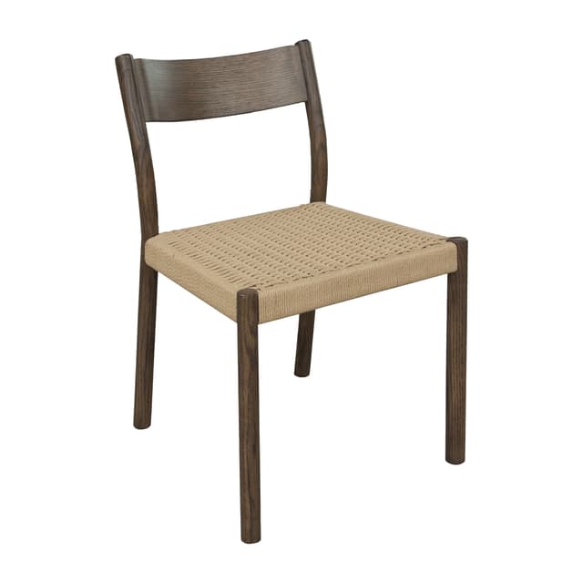 Colin Dining Chair Brown Stained Oak