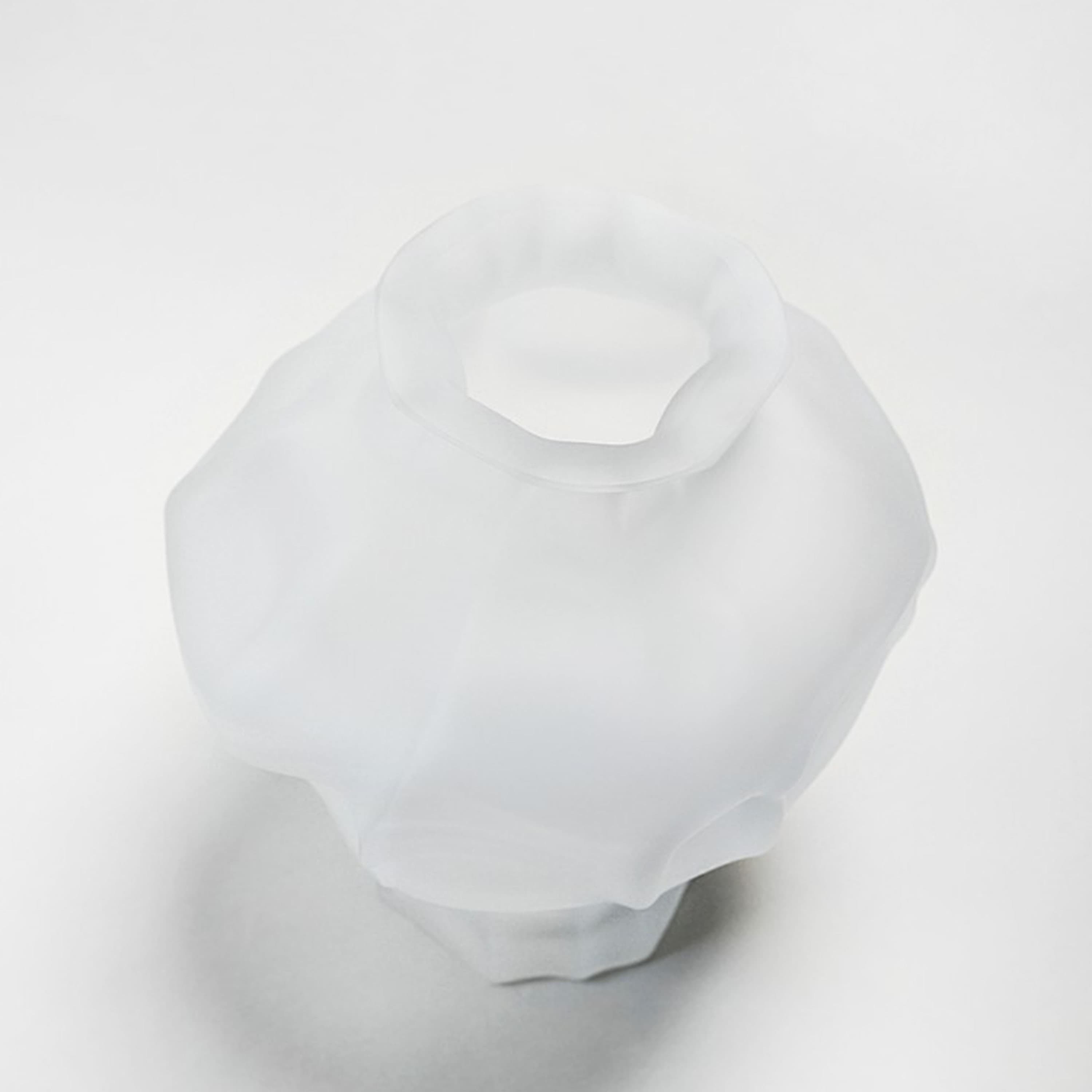 Ammonit Vase Frosted 30 cm