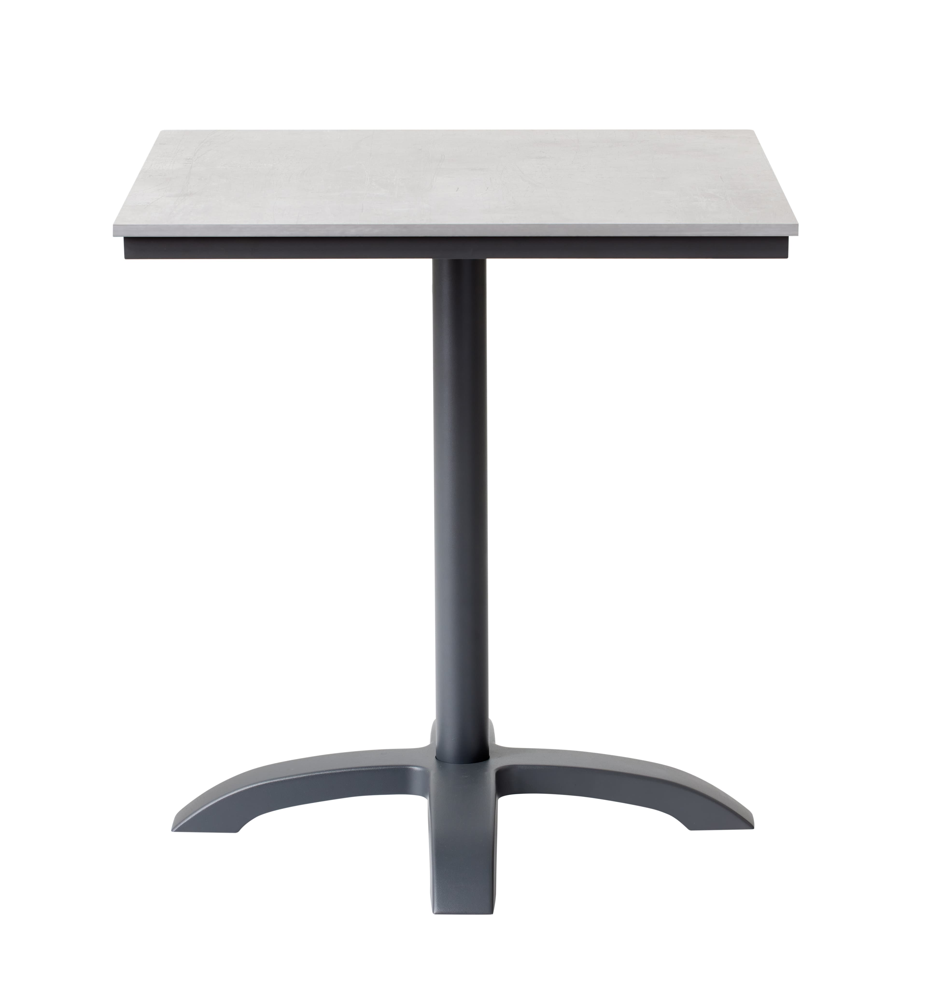 Mood Café Table Sandy Grey/Teak 70x70