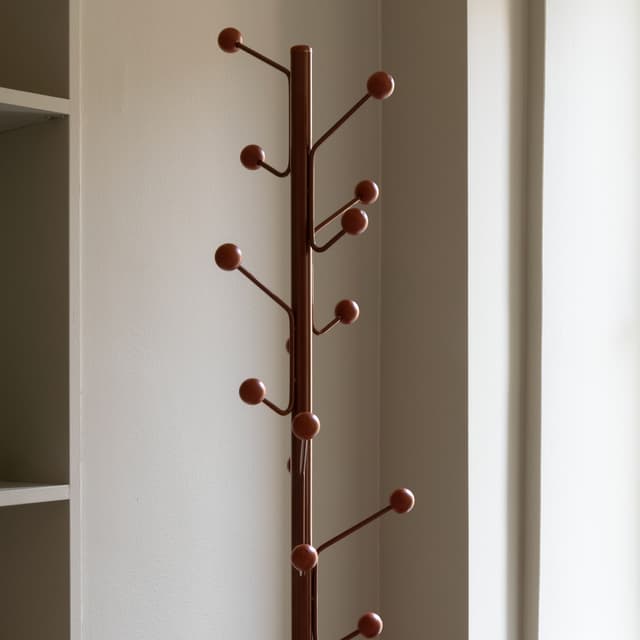 Bill Floor Coat Rack Cinnamon