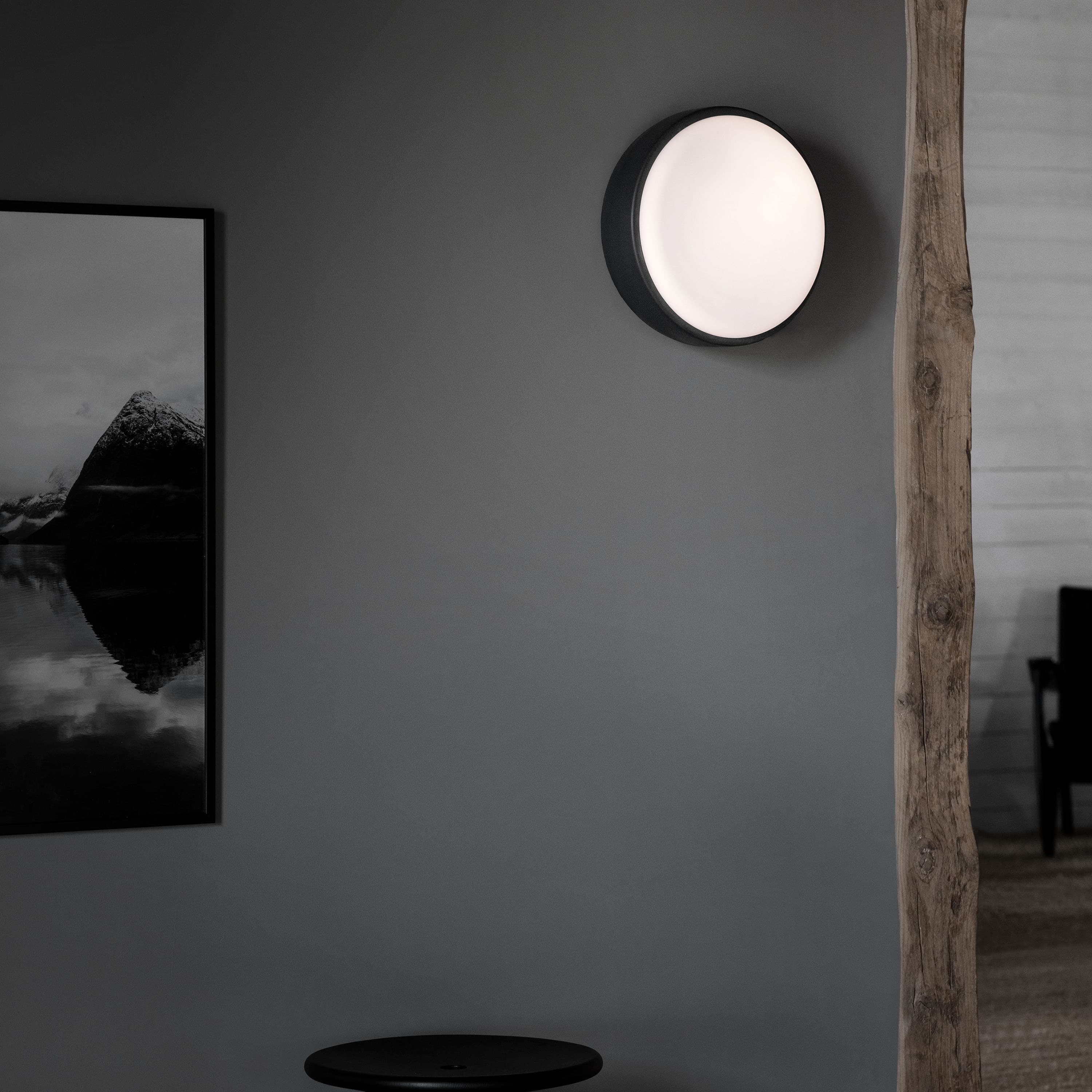 Over Me Ceiling Lamp Dark Grey Ø20