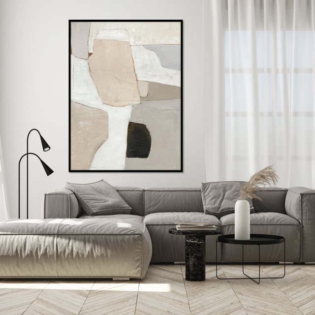 Accurate Bilderrahmen Schwarz 90x120cm