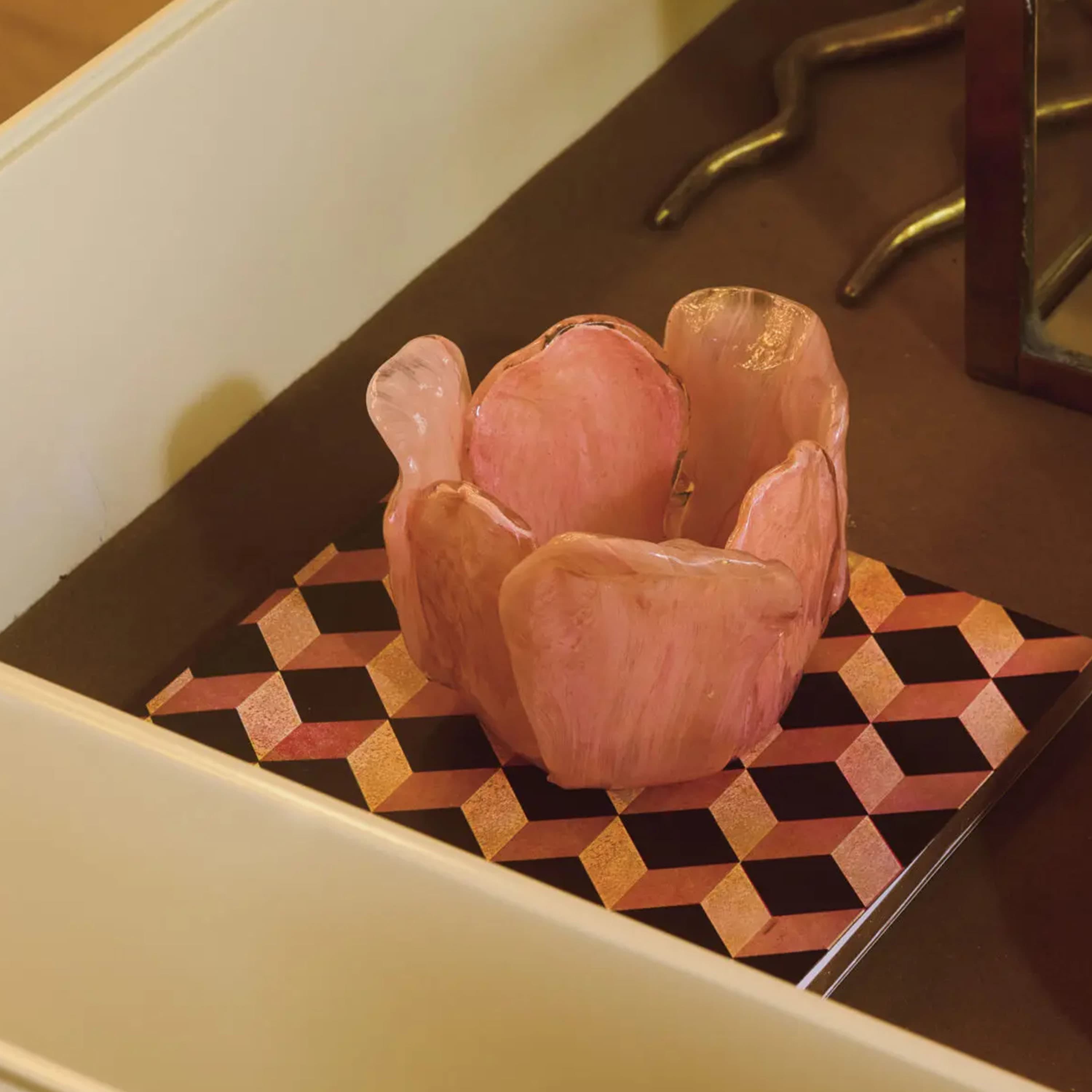 Anita Windlicht Rosa Ø14