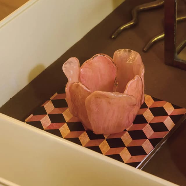 Anita Windlicht Rosa Ø14