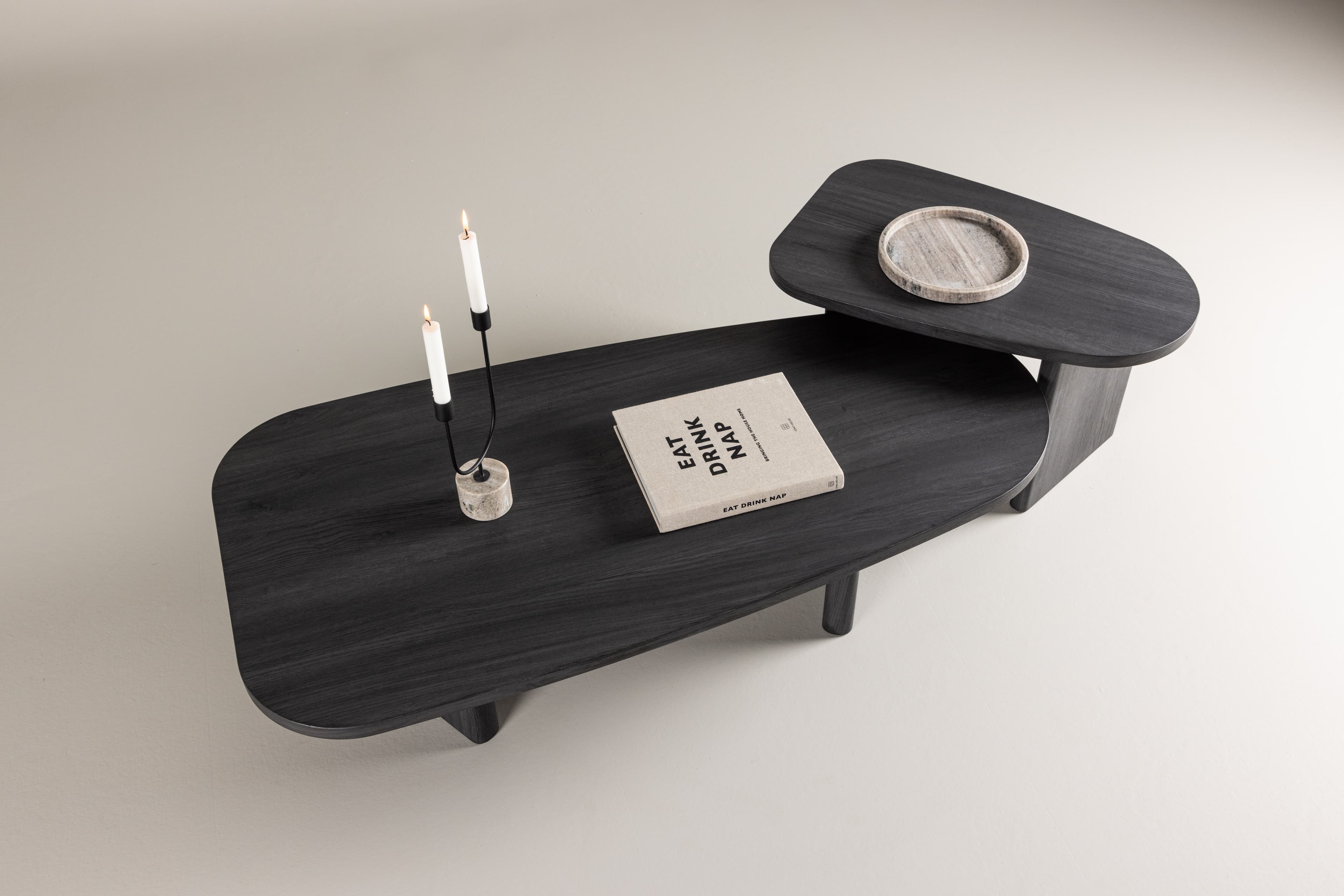 Grönvik Soffbord Black 130x65