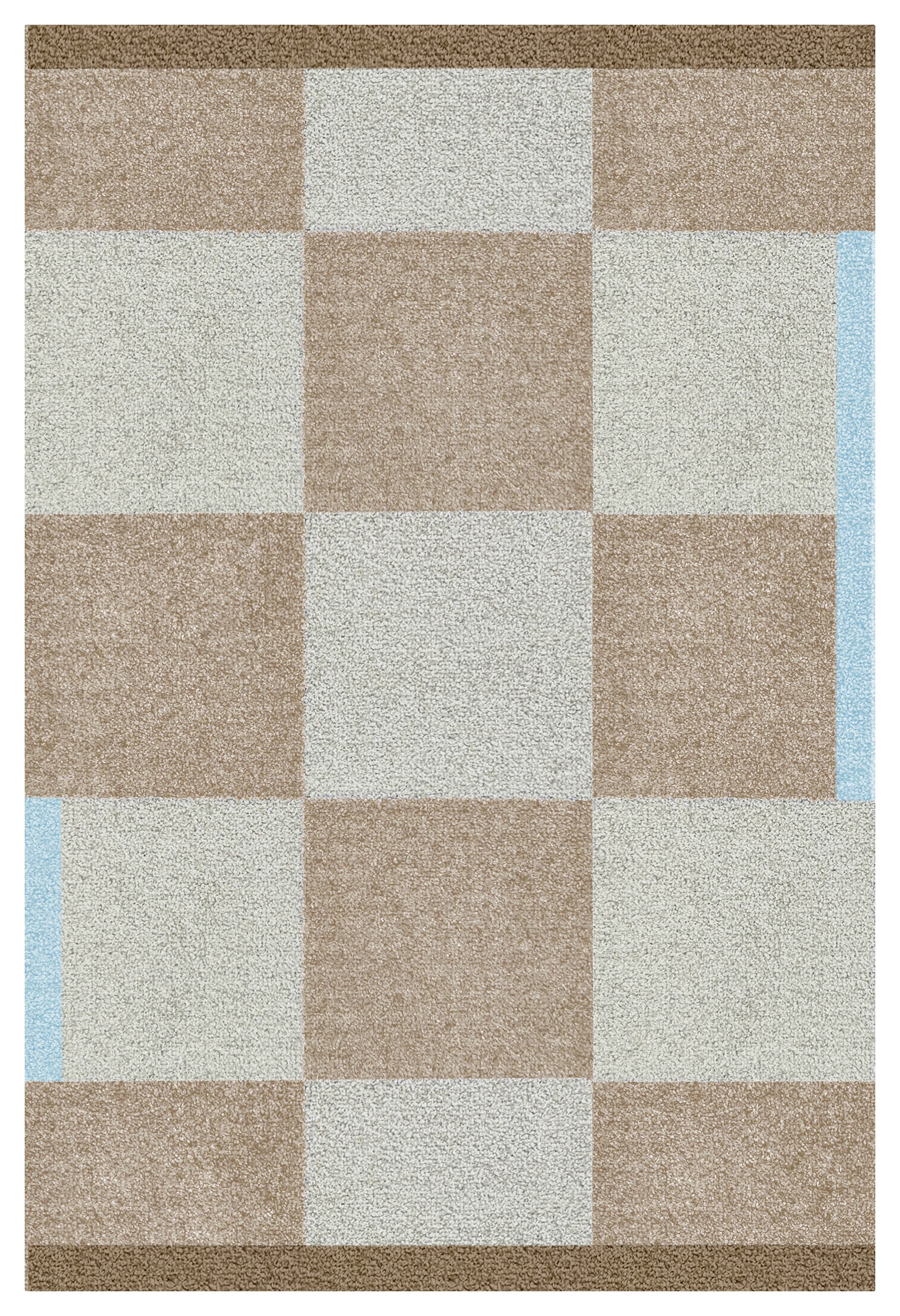 Square All-Round Teppich Kamel 55x80