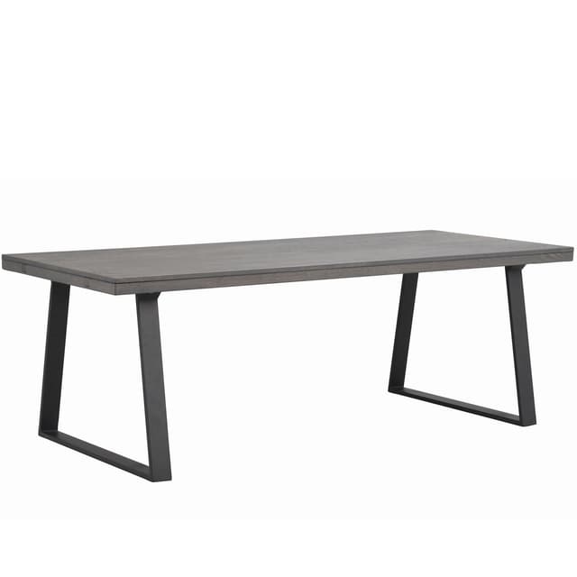 Brooklyn Esstisch U-Bein Dunkelbraune Eiche 220cm