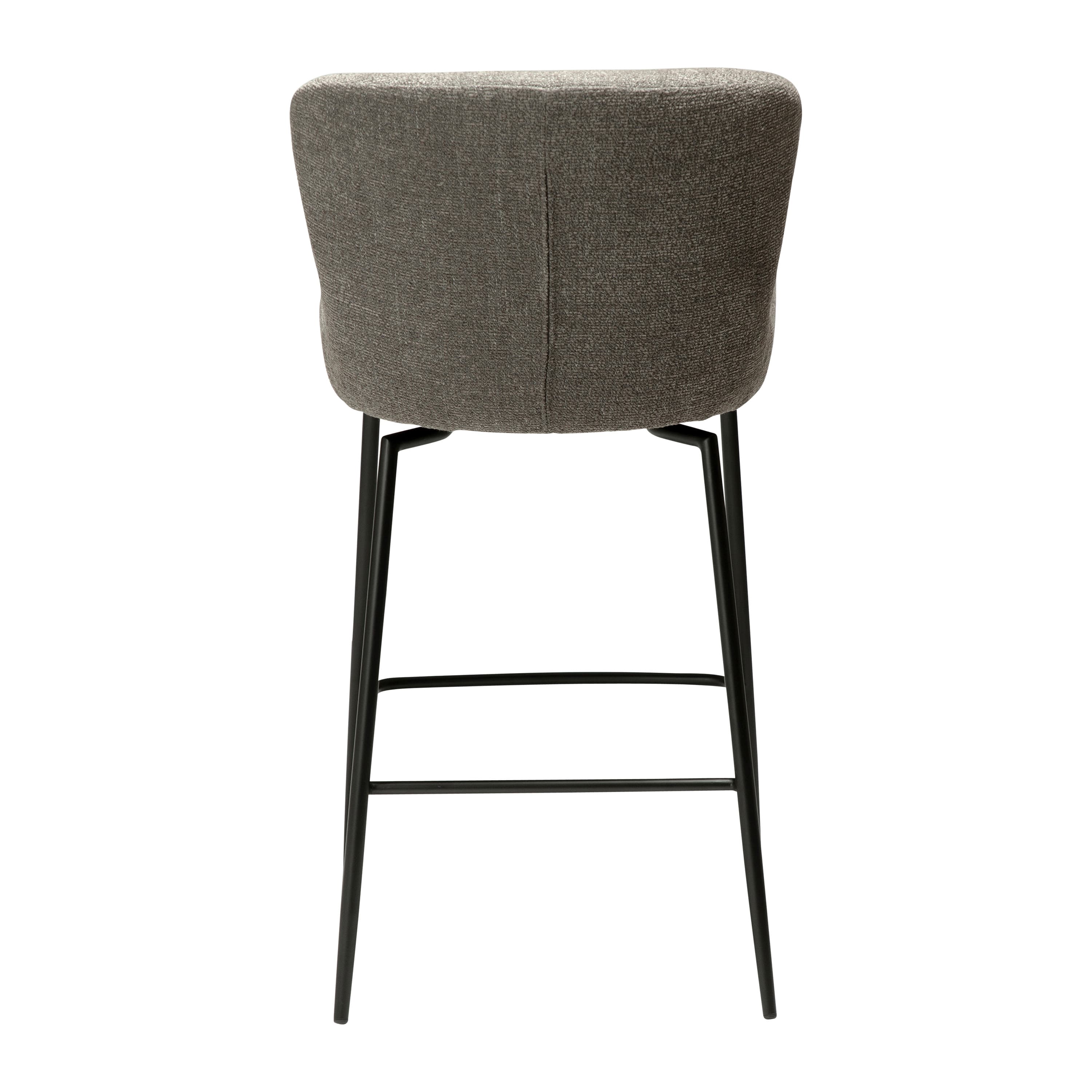 Glory Swivel Bar Stool Pebble Earth Bouclé