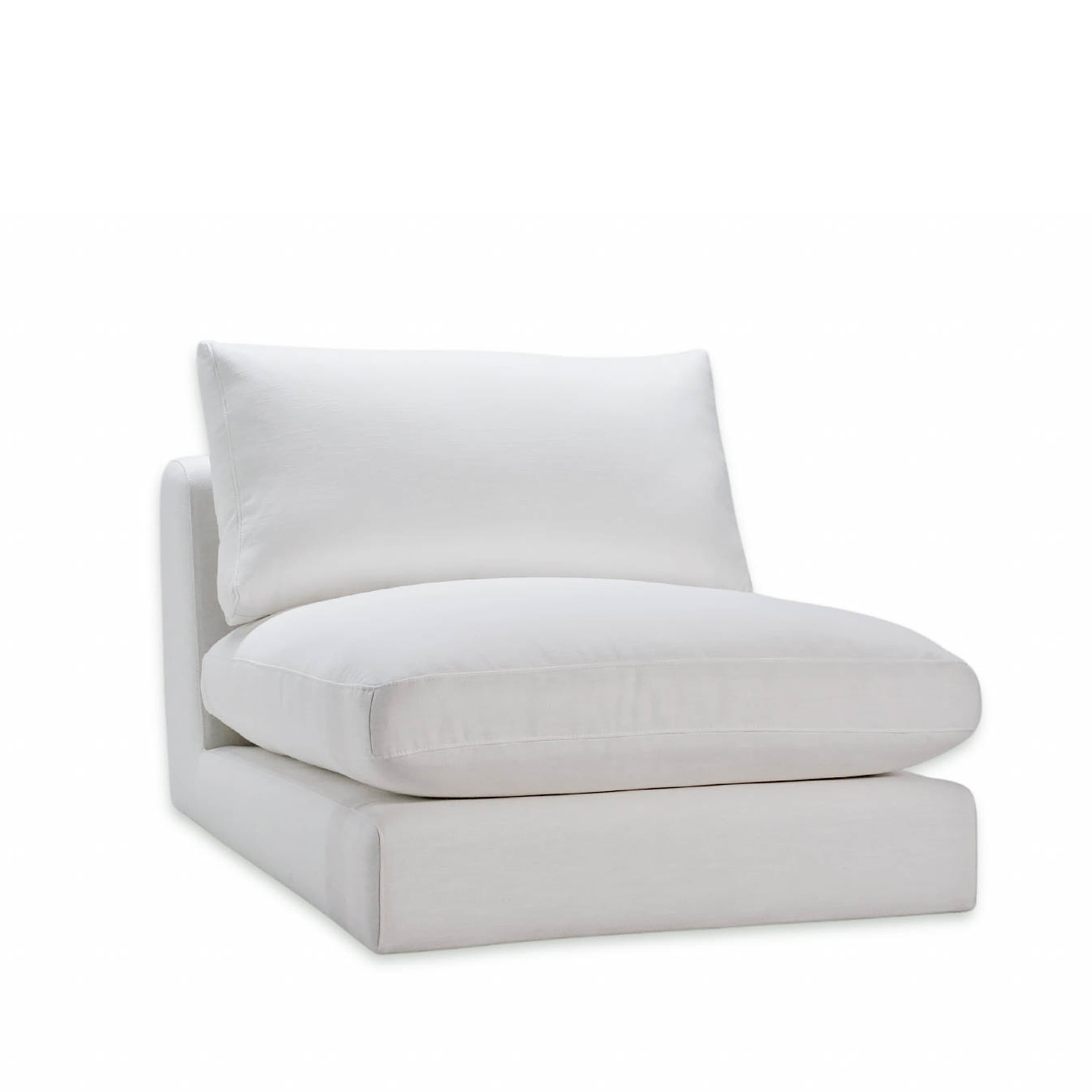 Capri 1-Sitzer Sofa-Modul Weiß 85 cm