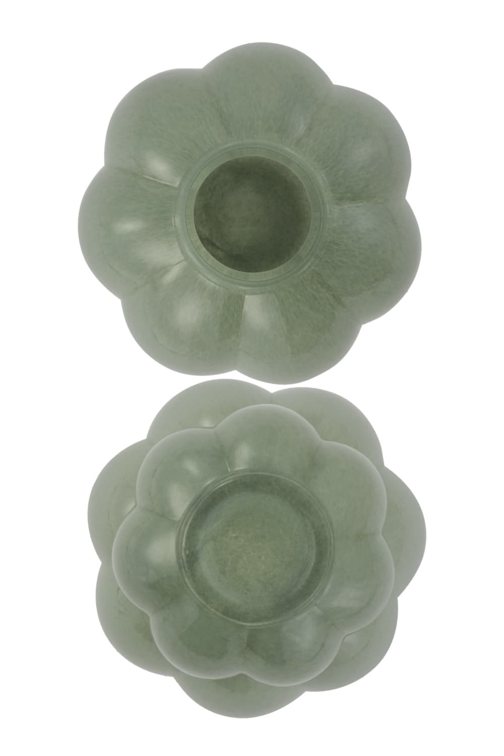 Uva Vase Glass Pastel Green 35cm