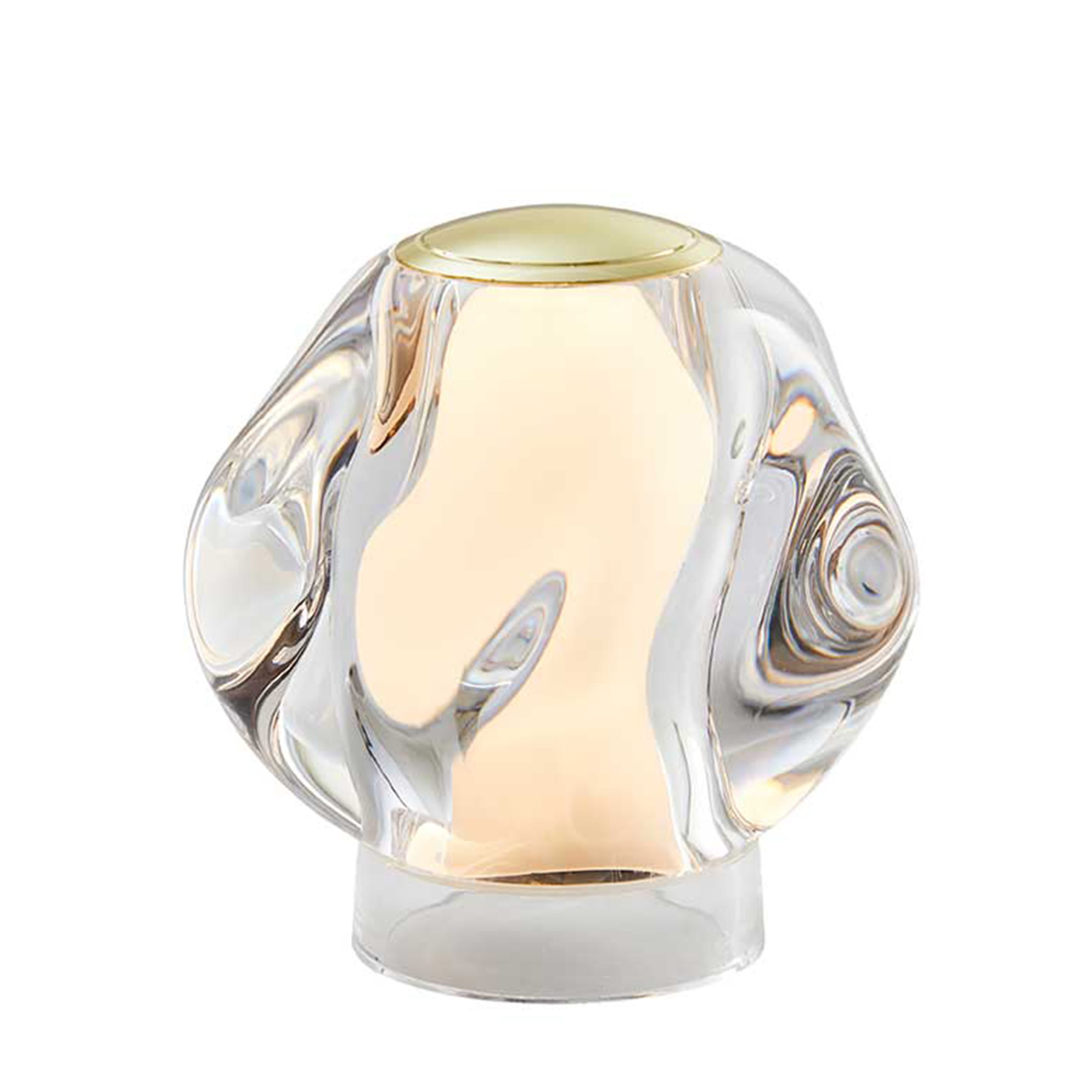 Ice Ball Tragbare Tischleuchte Gold