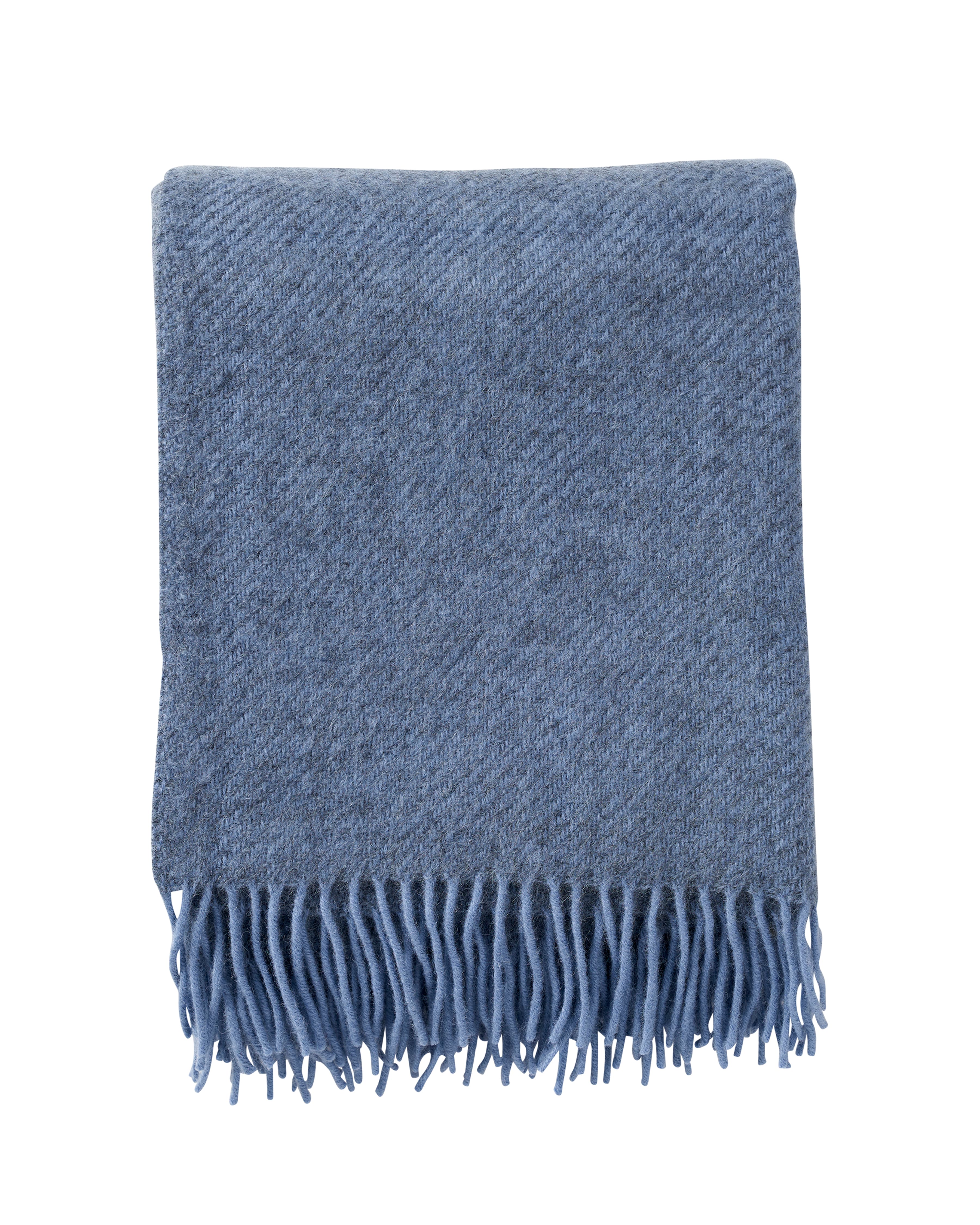 Gotland Wollplaid Infinity Blue