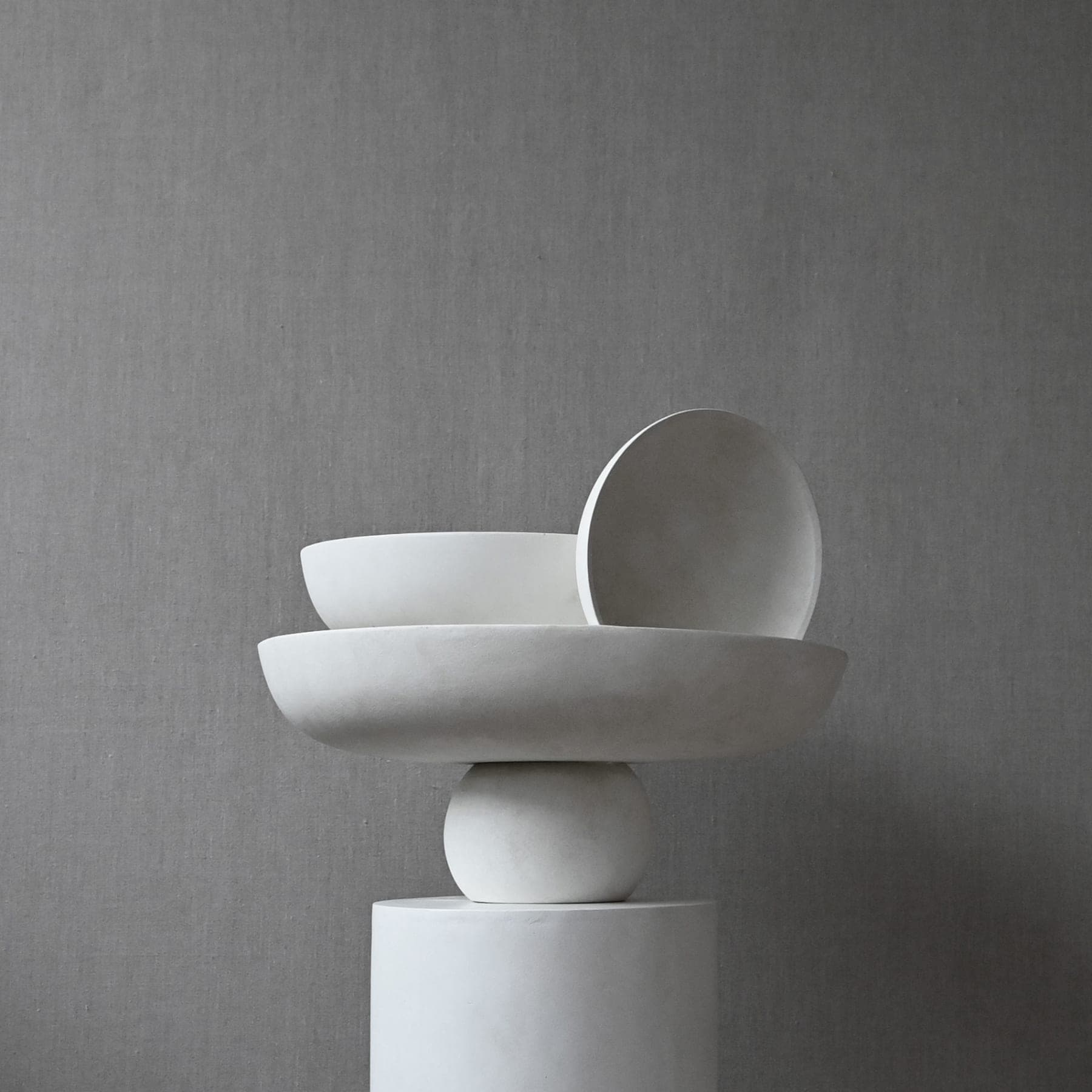 Baburu Bowl Bone White Large