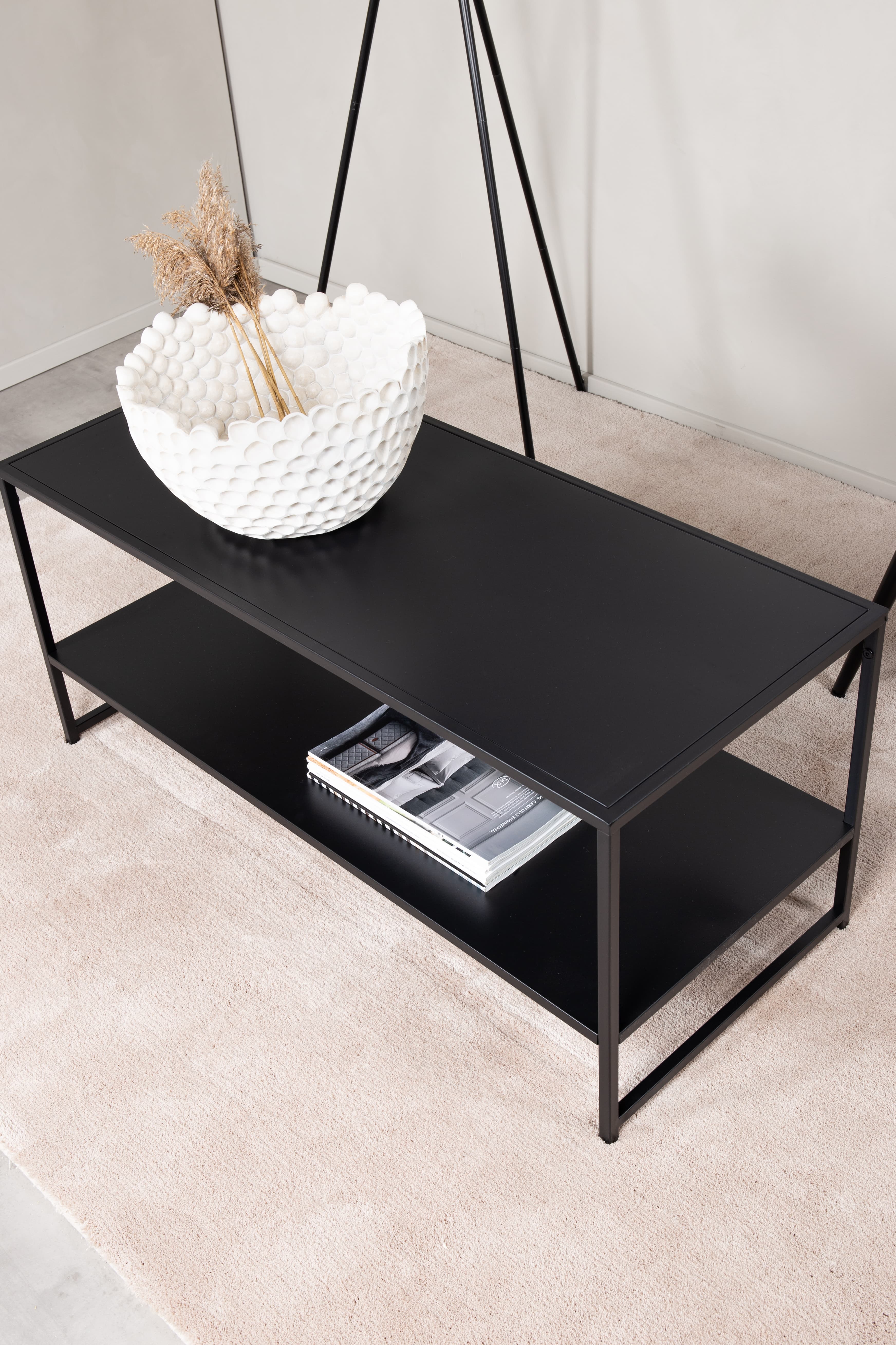 Staal Couchtisch Schwarz