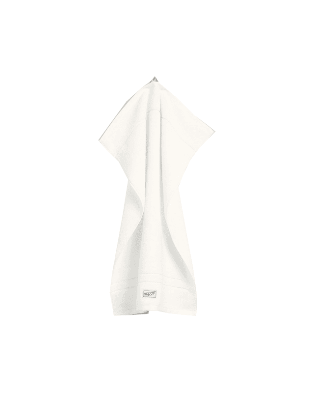Premium Terry Handtuch Weiß 30x50