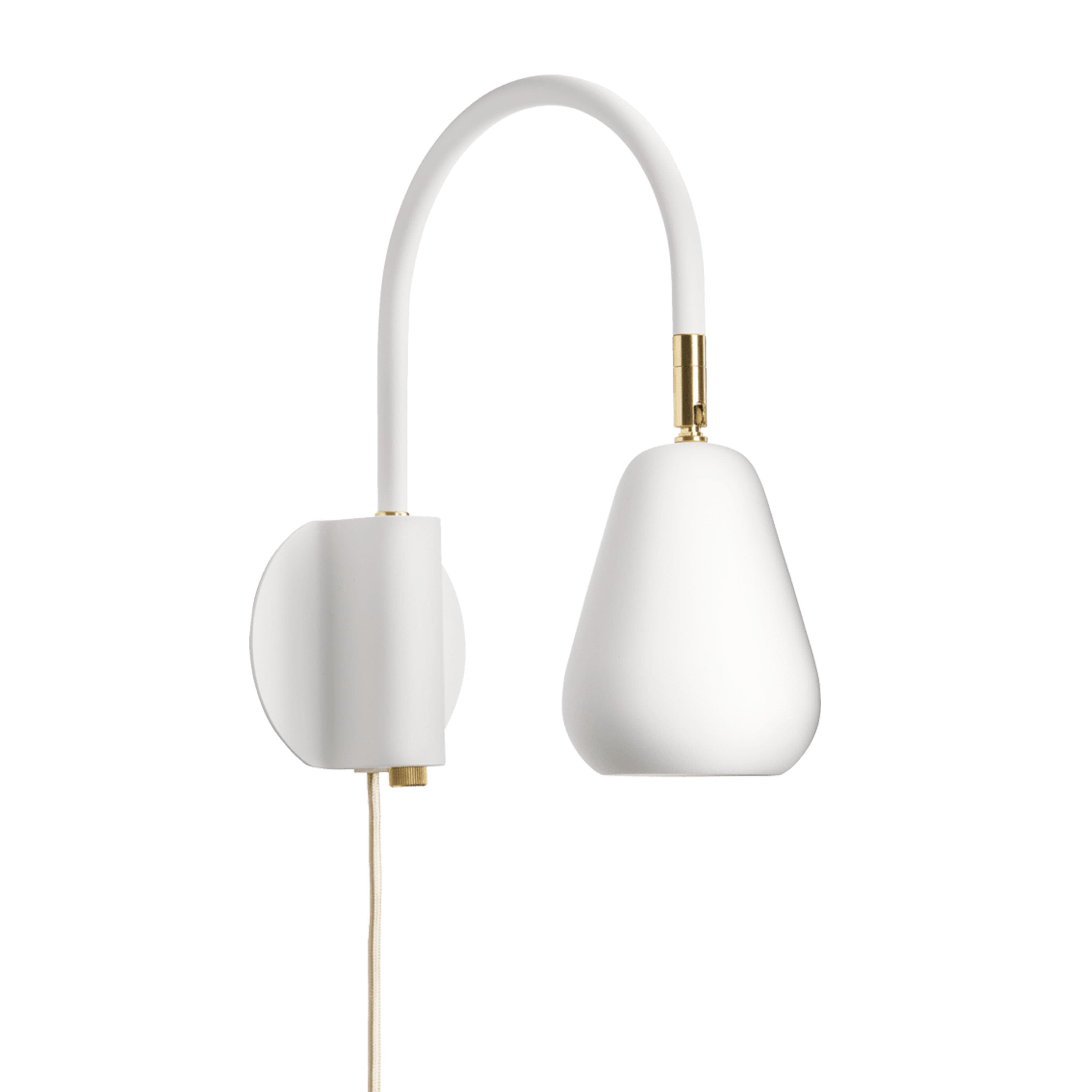 Anoli Spot Wandleuchte Nordic Gold/White