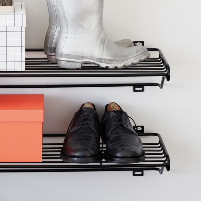 Shoe Shelf Shoe Rack Black