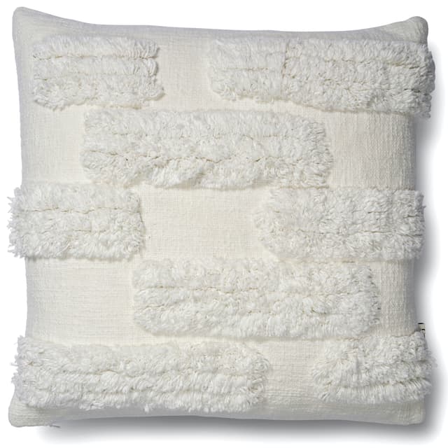 Bricks Pillow Cover White 50x50 cm