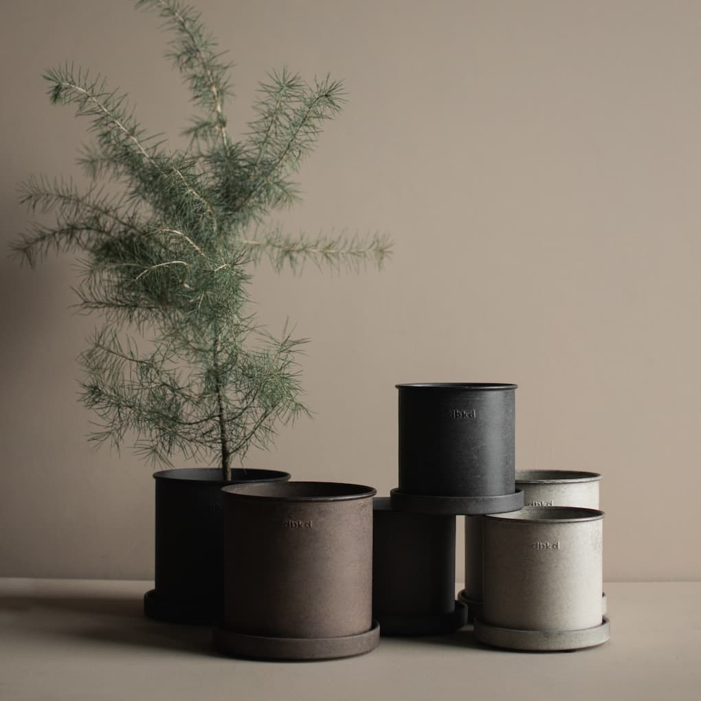 Plant Topf Brown Small 2-pack
