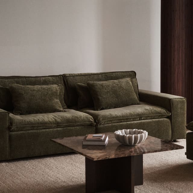 Rawlins 3-Sitzer Sofa Maxi Grün