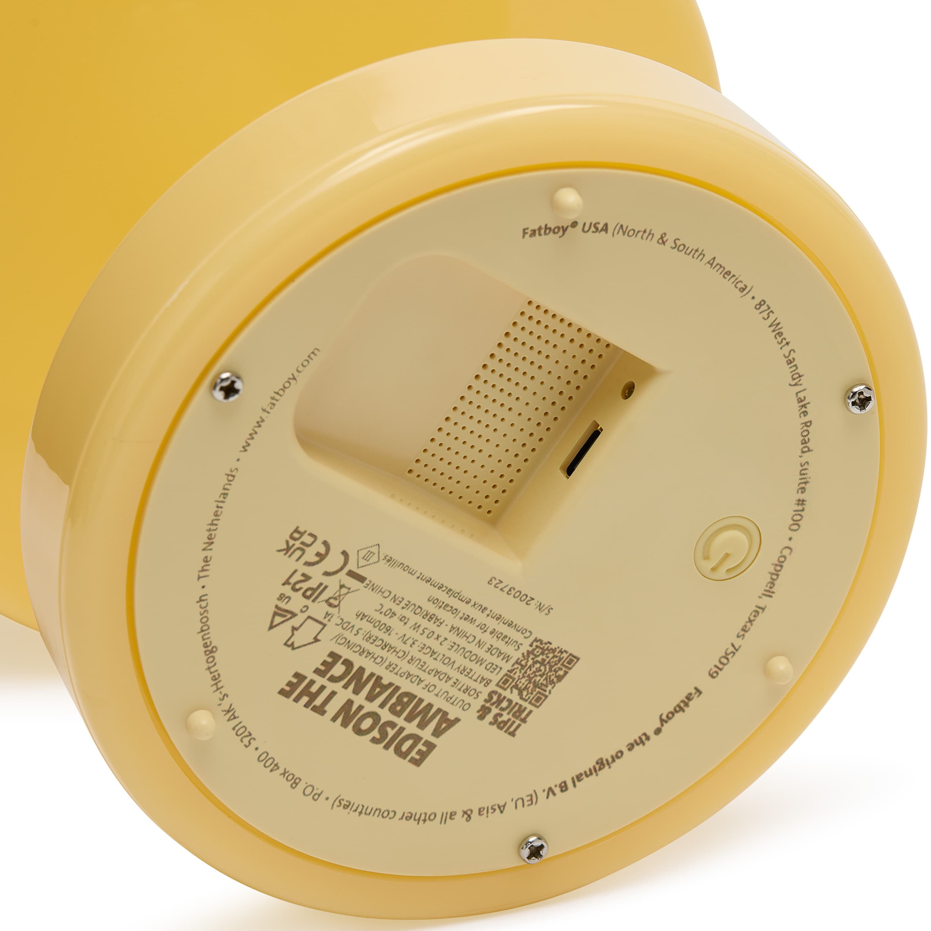 Edison The Ambiance Table Lamp Pale Yellow