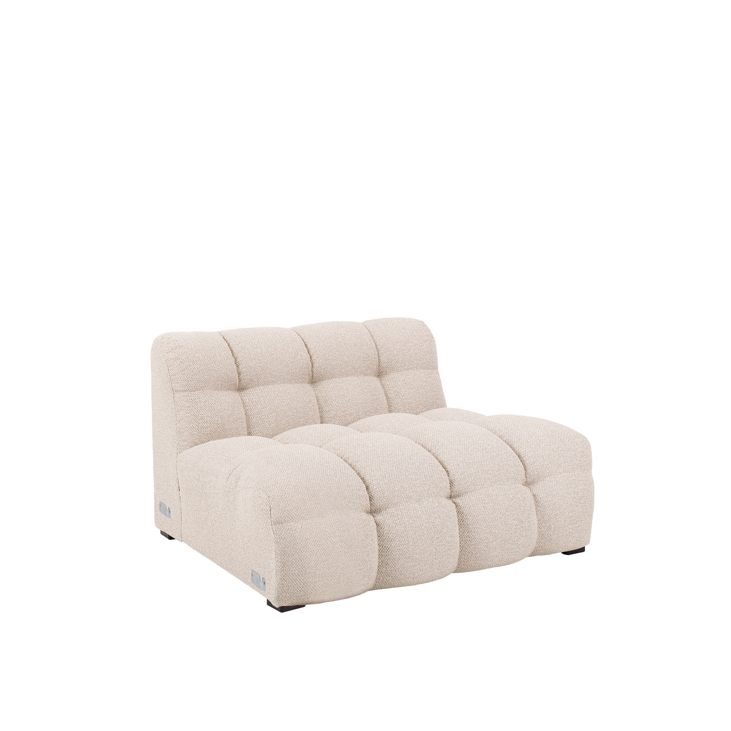 Billie 1.5-seater Sofa Module Beige Bouclé 107cm