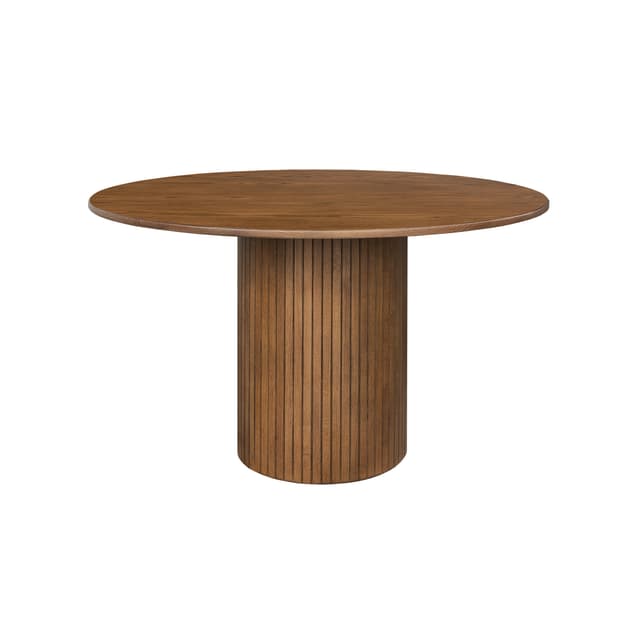 Adele Dining Table Walnut Ø120