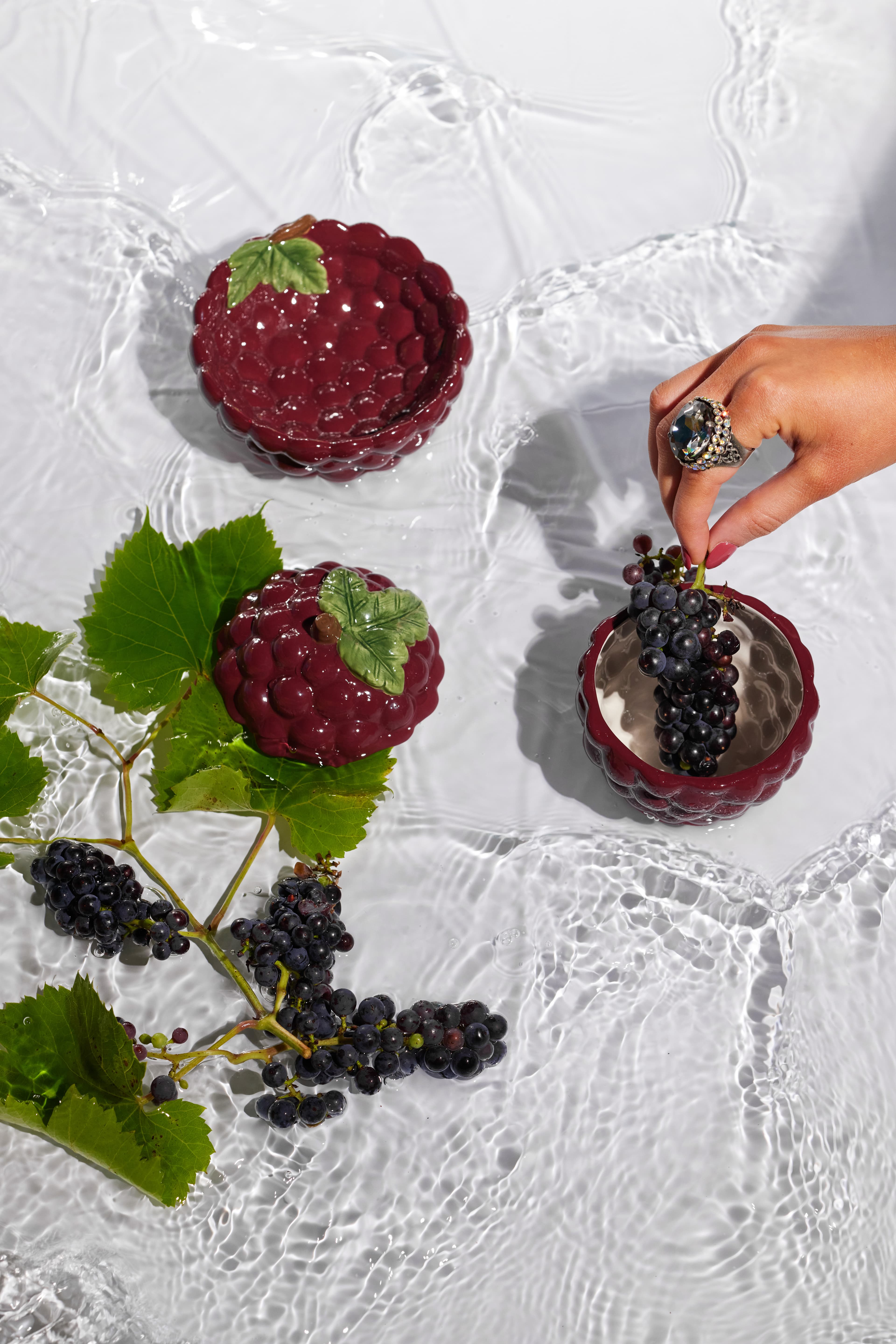 Grape Schale Violett Ø10