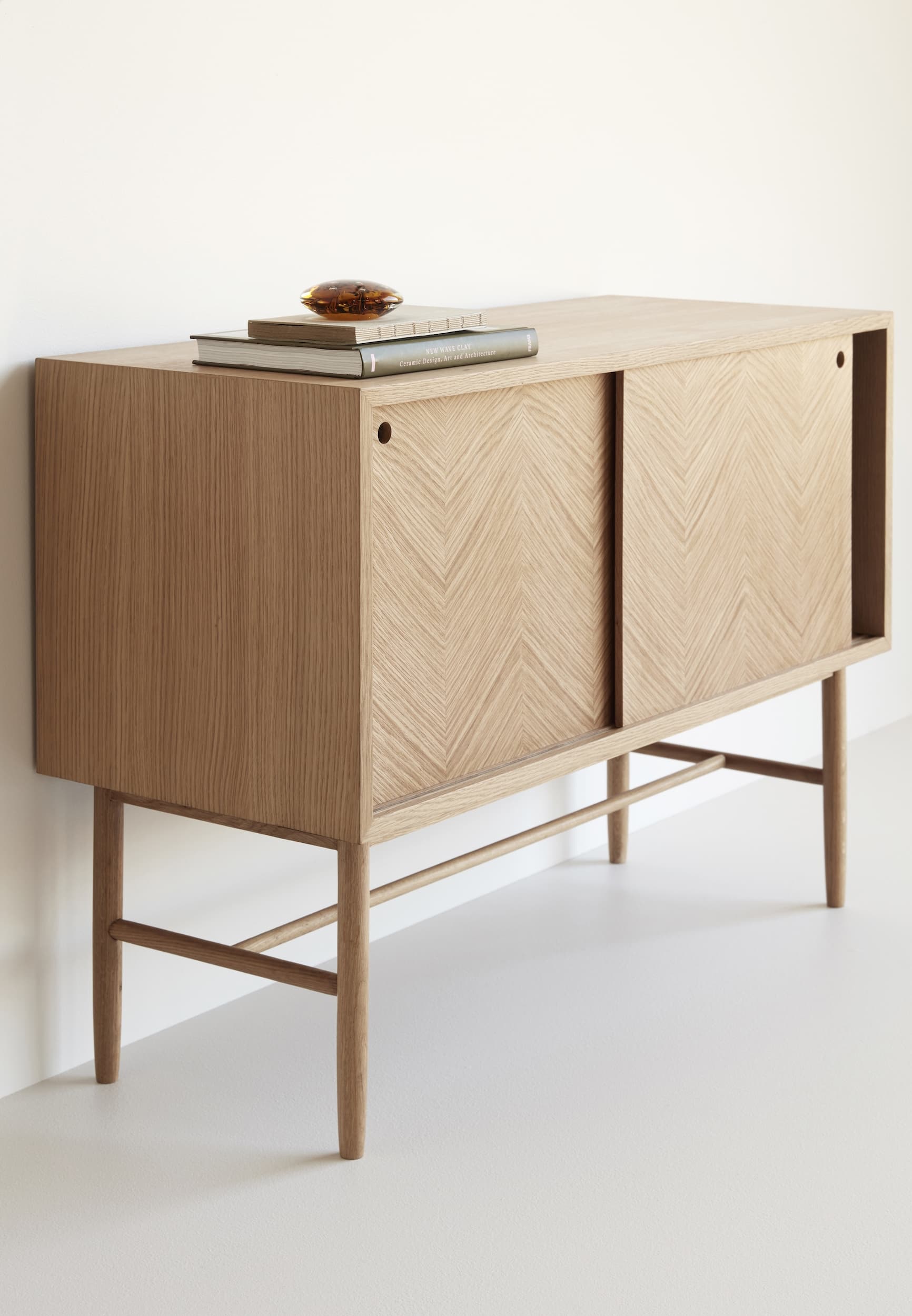 Herringbone Sideboard Herringbone Sideboard FSC 100cm