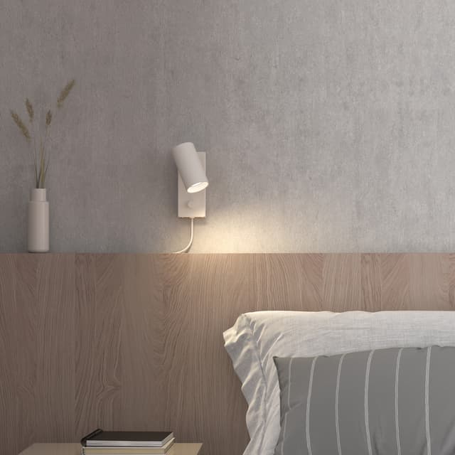 Tyson Wall Lamp White Texture