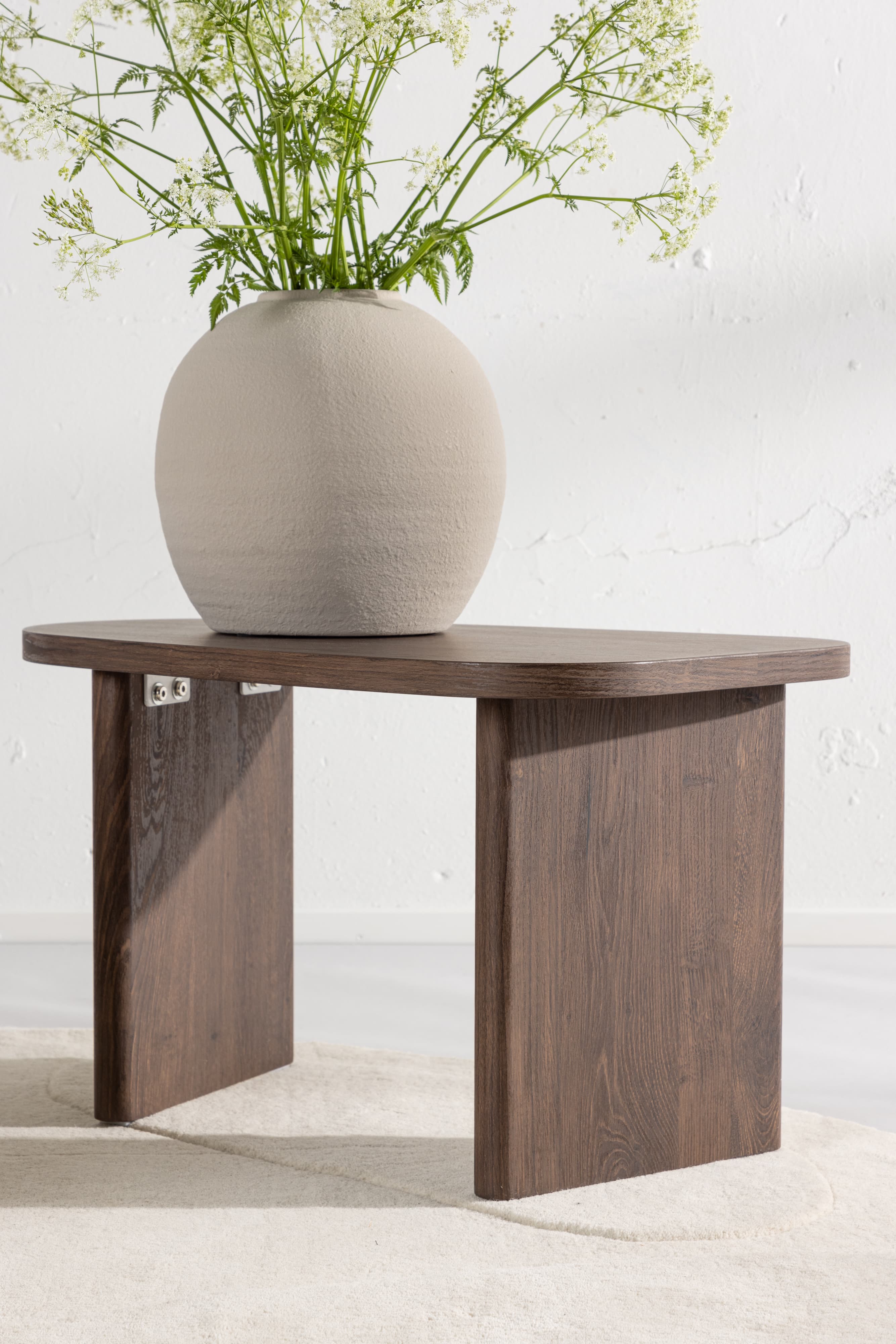 Grönvik Sidobord Mocca 70x45