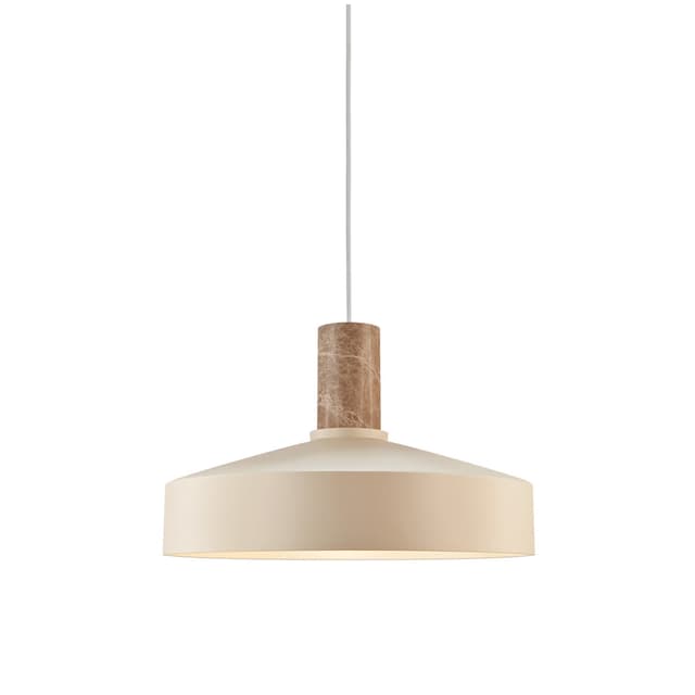 Elvas marble Pendelleuchte Beige Ø37
