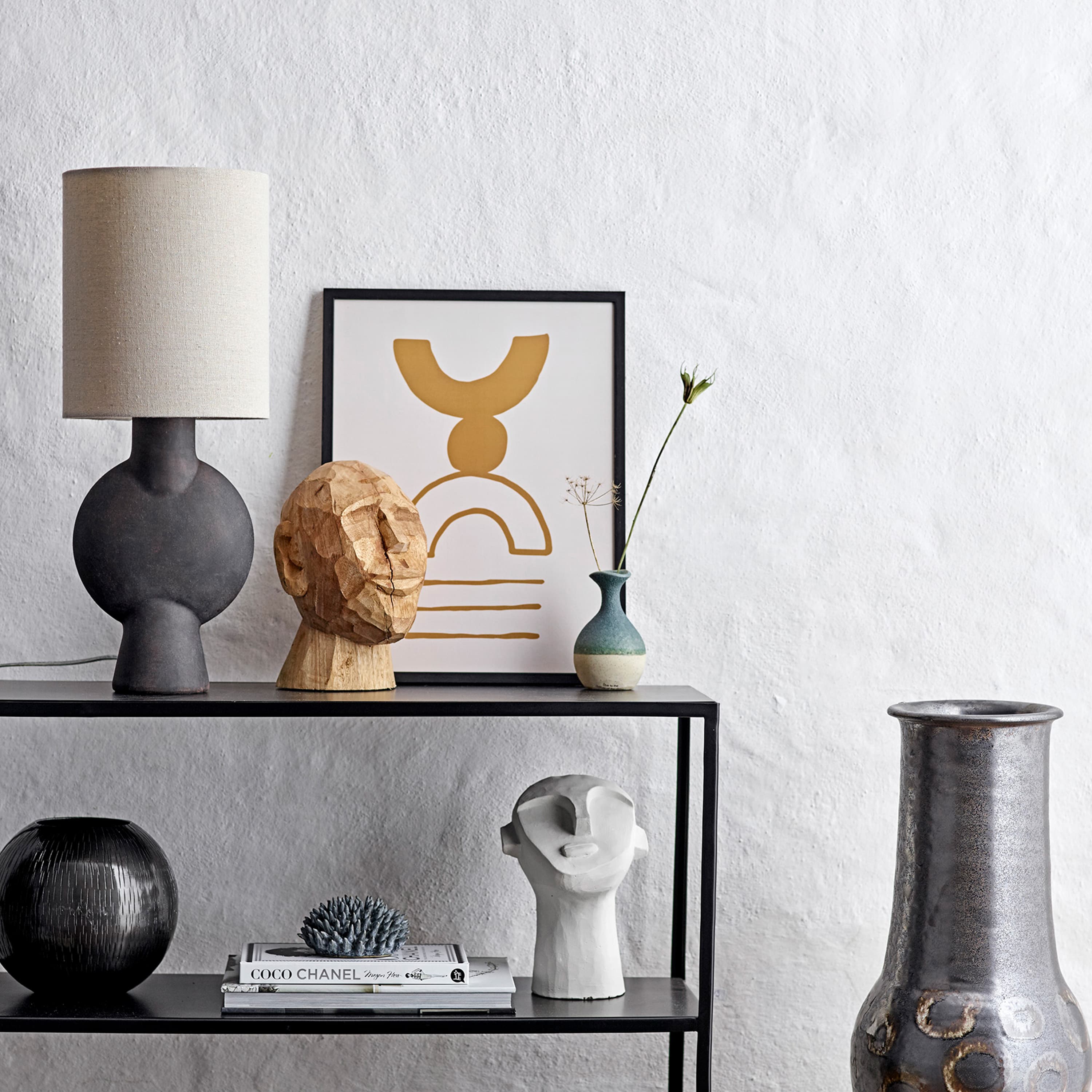 Sergio Table Lamp Dark Brown