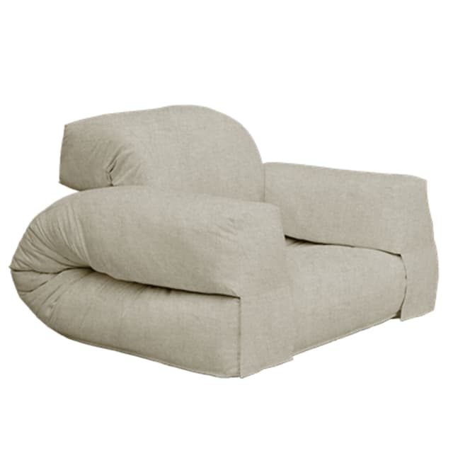 Hippo Loungestuhl aus Leinen
