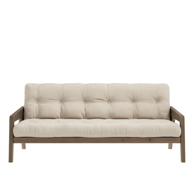 Grab Schlafsofa Braun/Beige 204cm