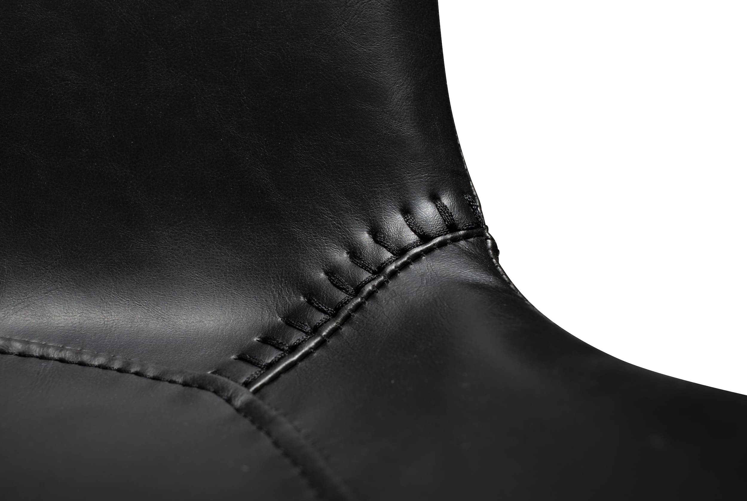 Hype Bar Stool Faux Leather Black 75cm