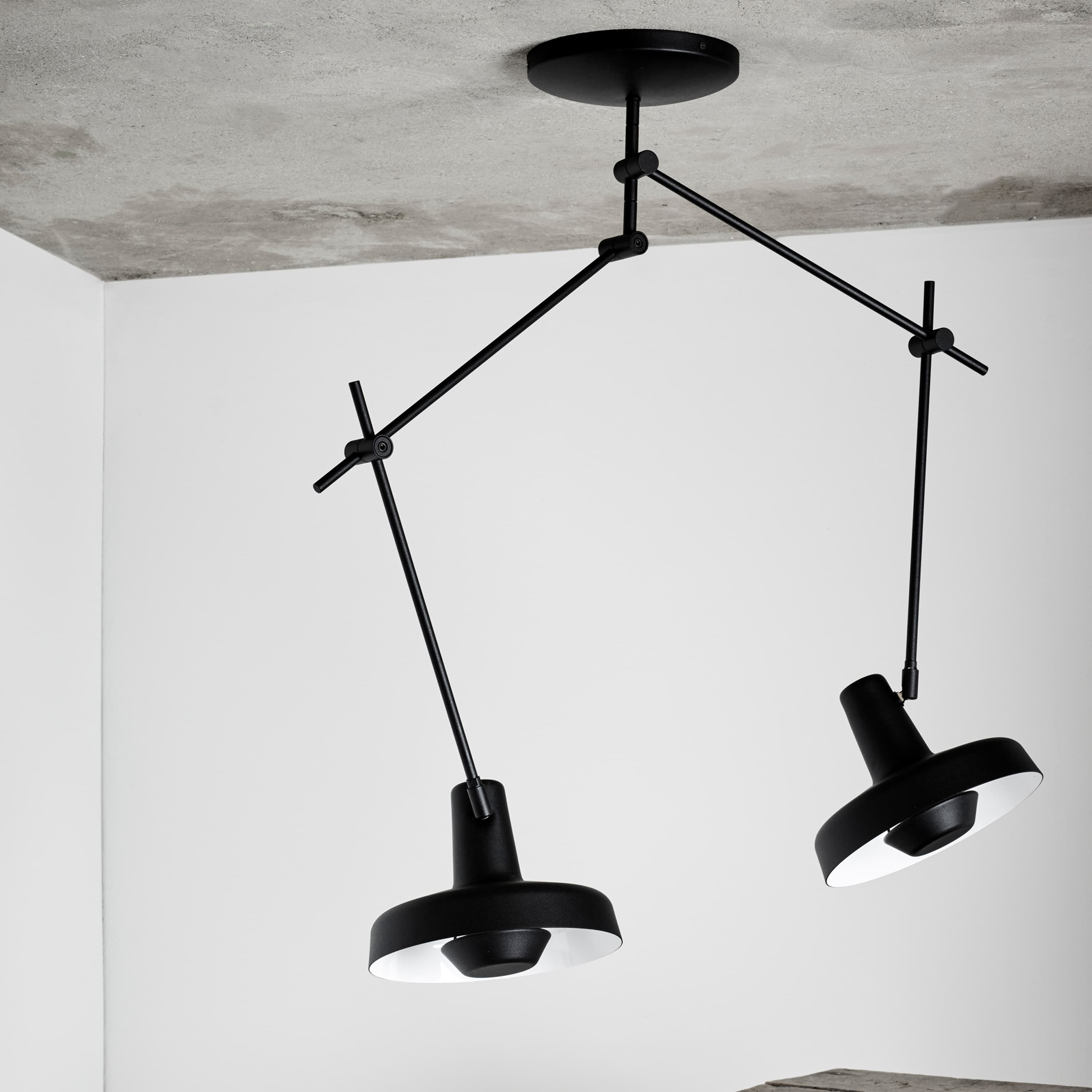 Arigato Ceiling Lamp Double White