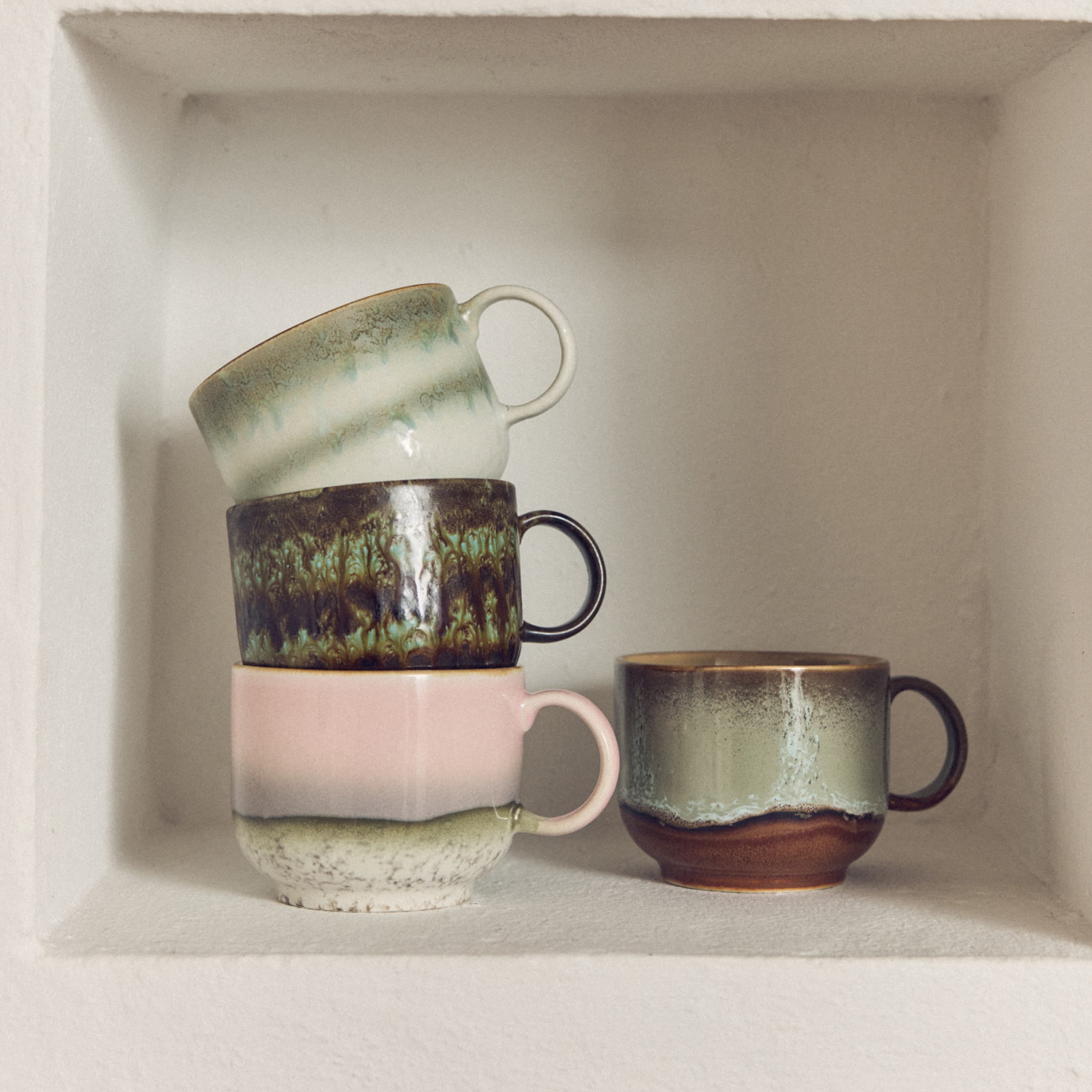 70s Ceramics Teetasse Nova 2-pack